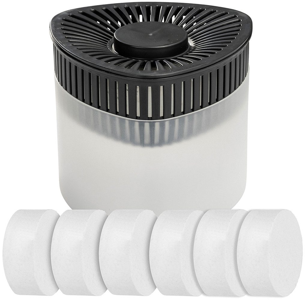 WENKO Luftentfeuchter Modell Prisma, für 40 m³ Räume, mit 6 x 500 g Entfeuc günstig online kaufen