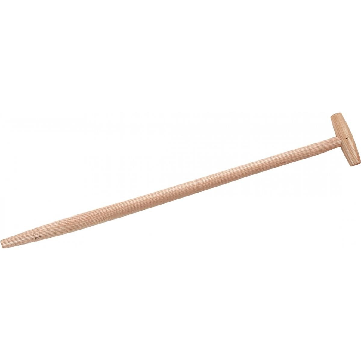 Spaten Spatenstiel Esche 85 cm lackiert mit T-Griff