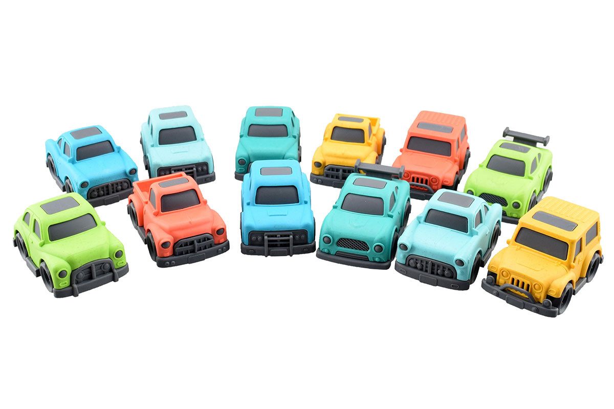 GOWI Spielzeug-Auto Bio Cars, (12-tlg)