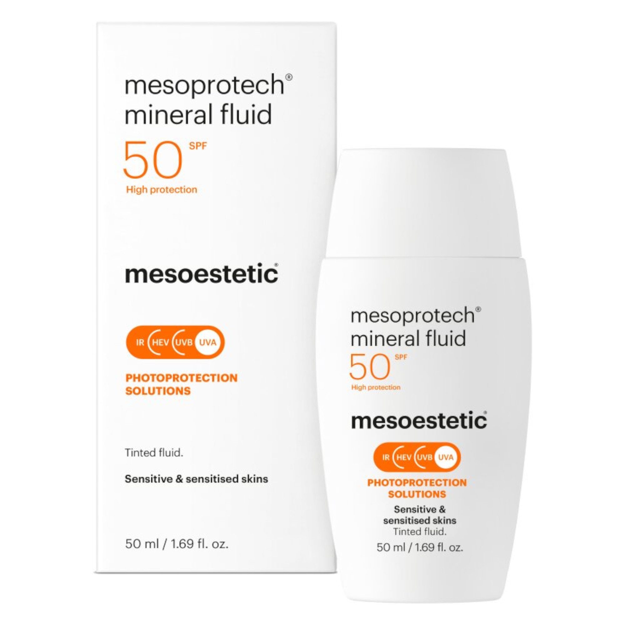 mesoestetic® Sonnenschutzcreme Mesoestetic Mesoprotech® Mineral Fluid SPF 50+ 50 ml