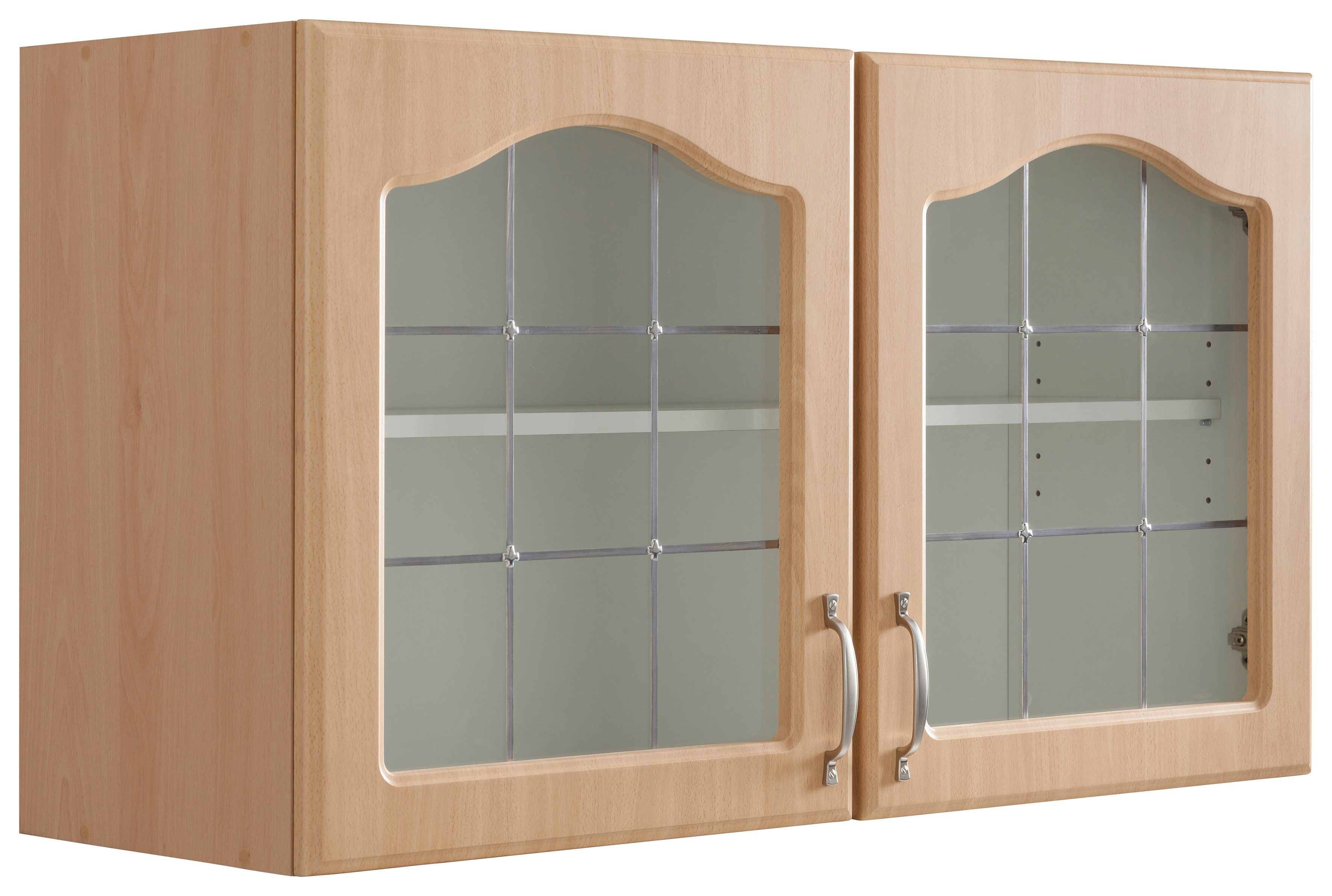 wiho Küchen Glashängeschrank »Linz« 100 cm breit, mit 2 Glastüren