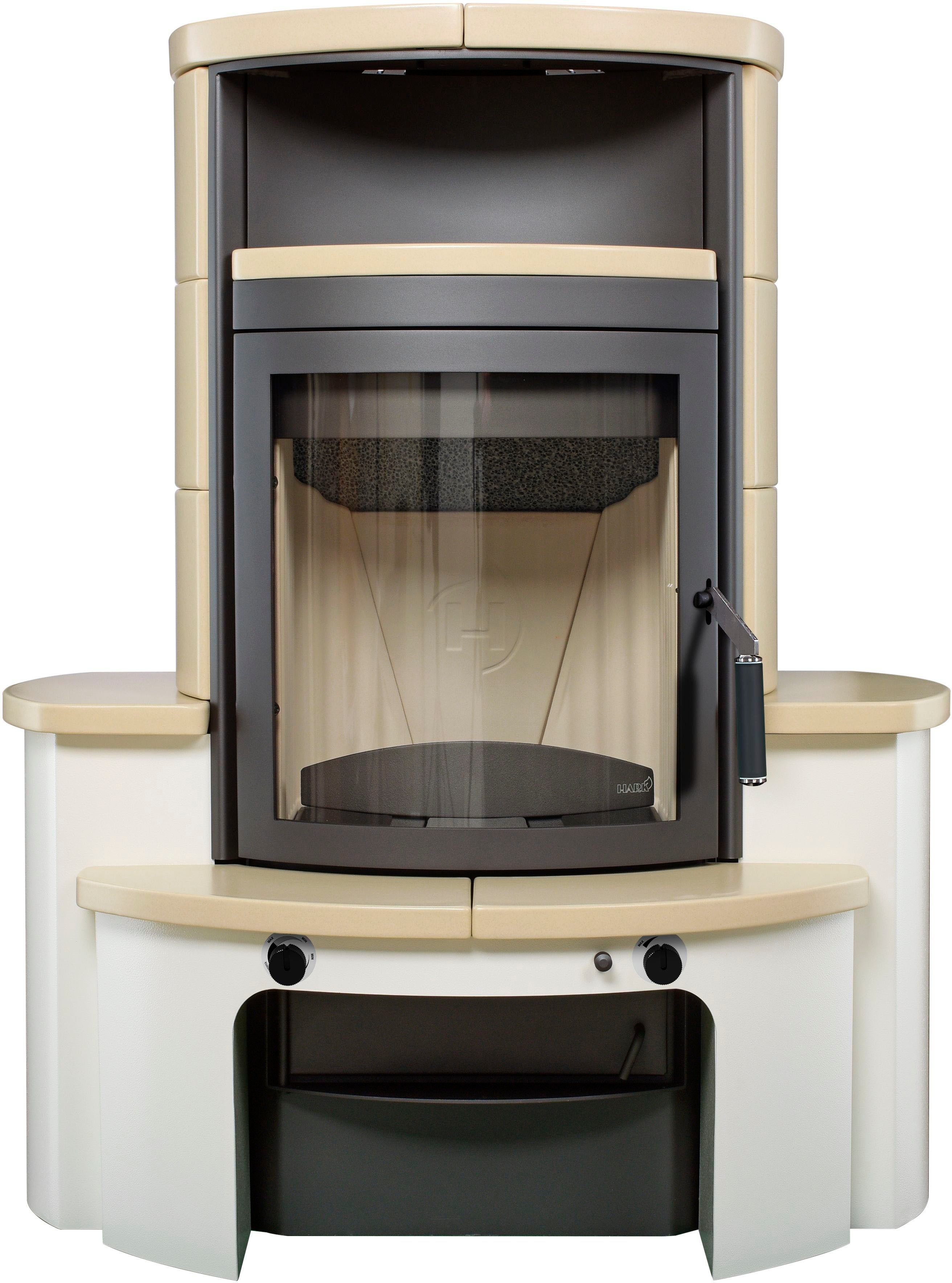 HARK wood-burning stove »Avenso GT ECOplus«, 8 kW, continuous burning, cream