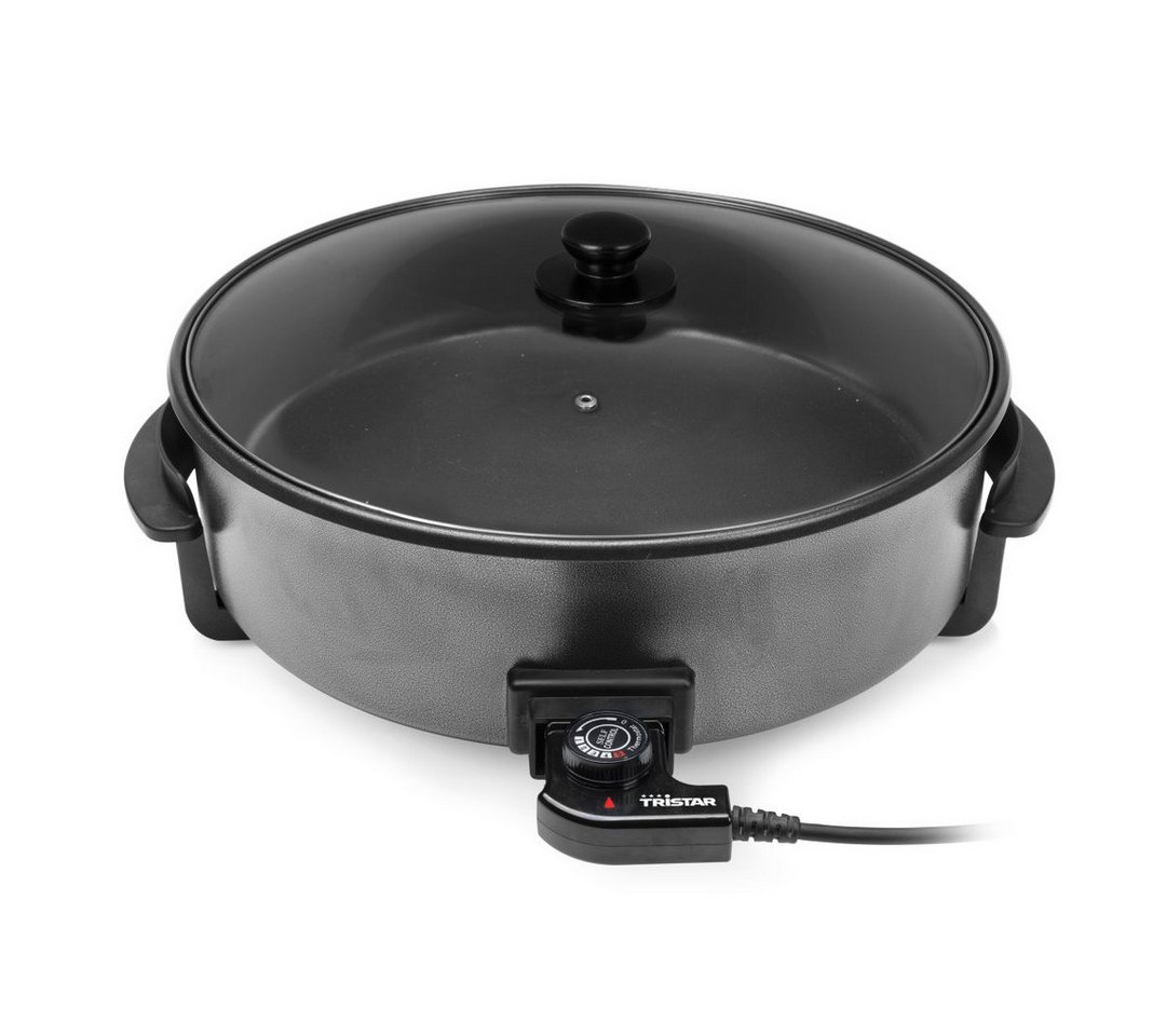 Tristar Elektrische Pfanne Tristar PZ-9146 Multifunktionale Grillpfanne XXL – Kochen für die ganz, 1500 W, Durchmesser: 40 cm - Einstellbarer Thermostat