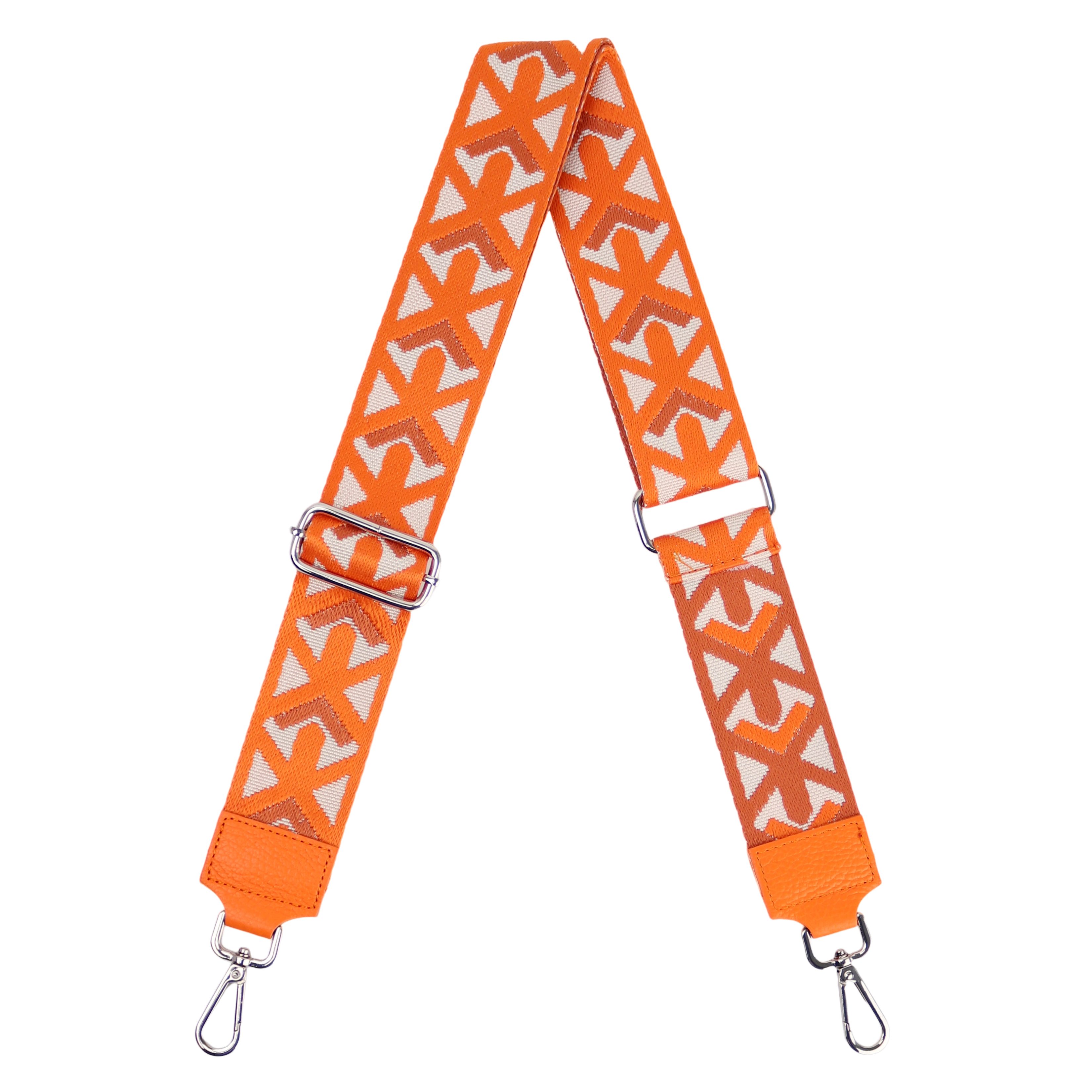 MIRROSI Плечевые ремни Made in Italy aus Echtleder Schultergurt für Tasche zum Wechseln (Farben in: Rosa,Rot,Babyrosa,Orange,Flieder,Weiß, 1x Сумкиgurt) 5cm Breit Bohemian Style