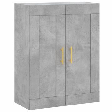 furnicato Sideboard Highboard Betongrau 69,5x34x180 cm Holzwerkstoff