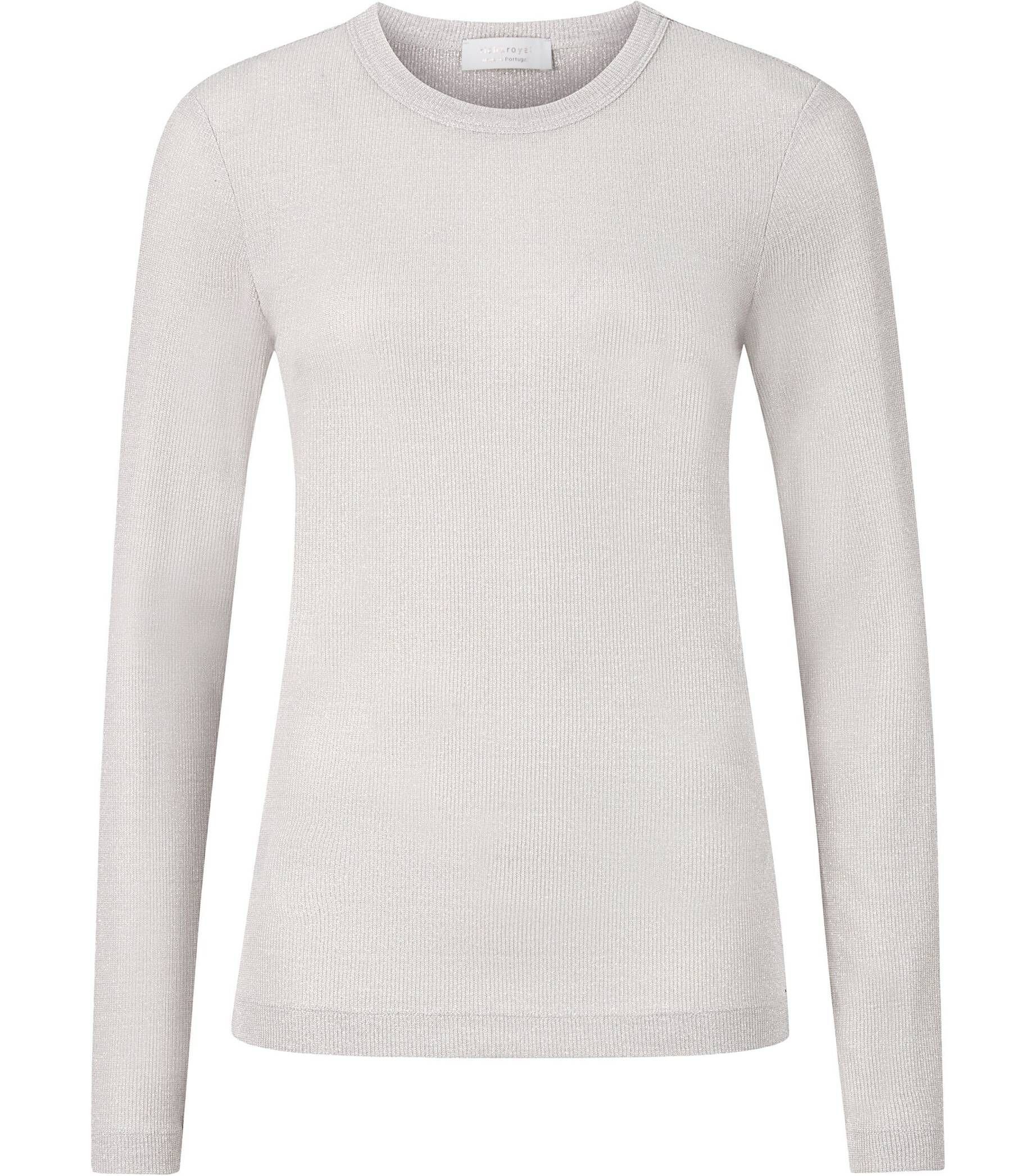 RICHROYAL T-Shirt Damen Langarmshirt ECOVERO RIB LONGSLEEVE (1-tlg)