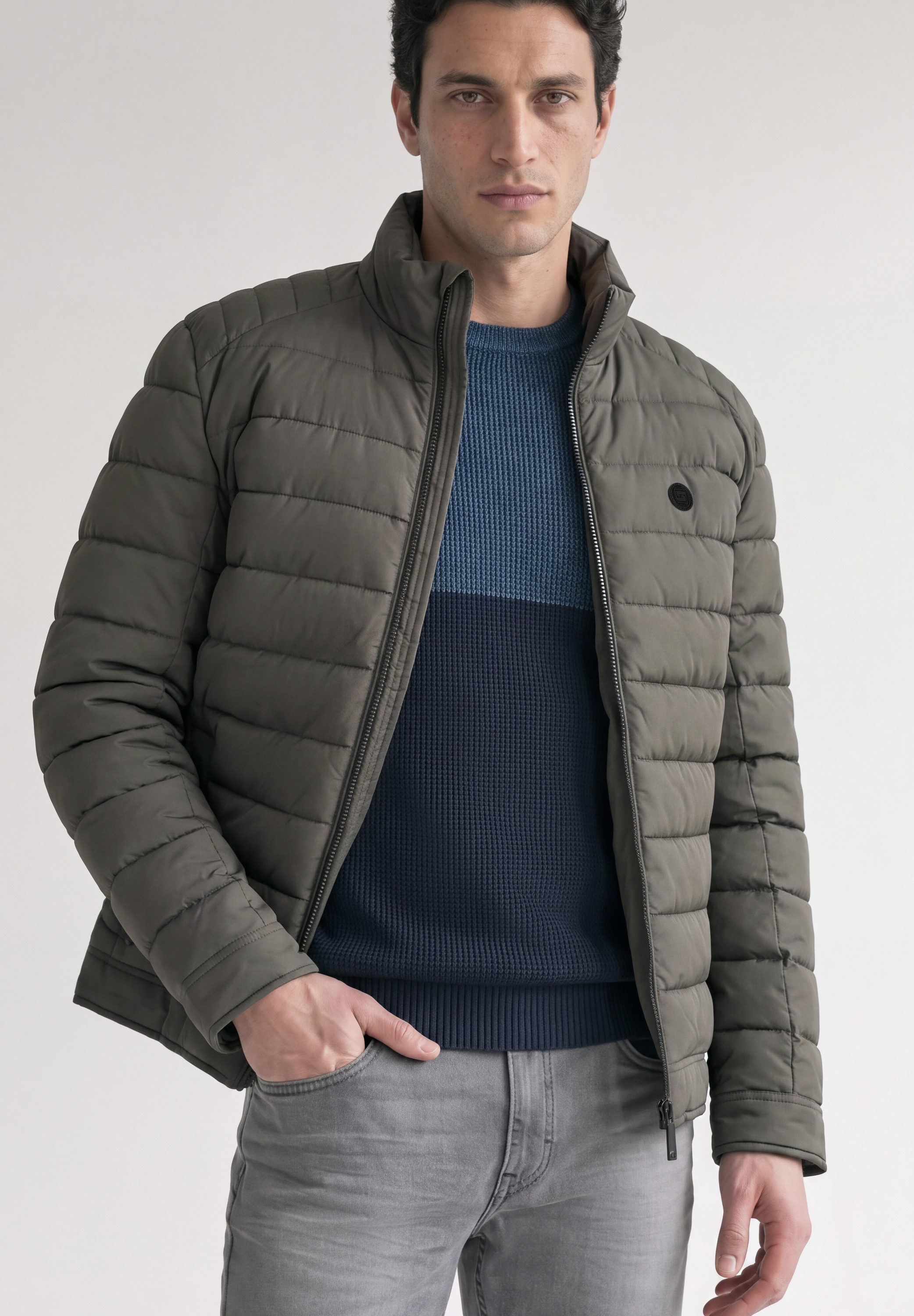 STREET ONE MEN Steppjacke mit moderner Steppung