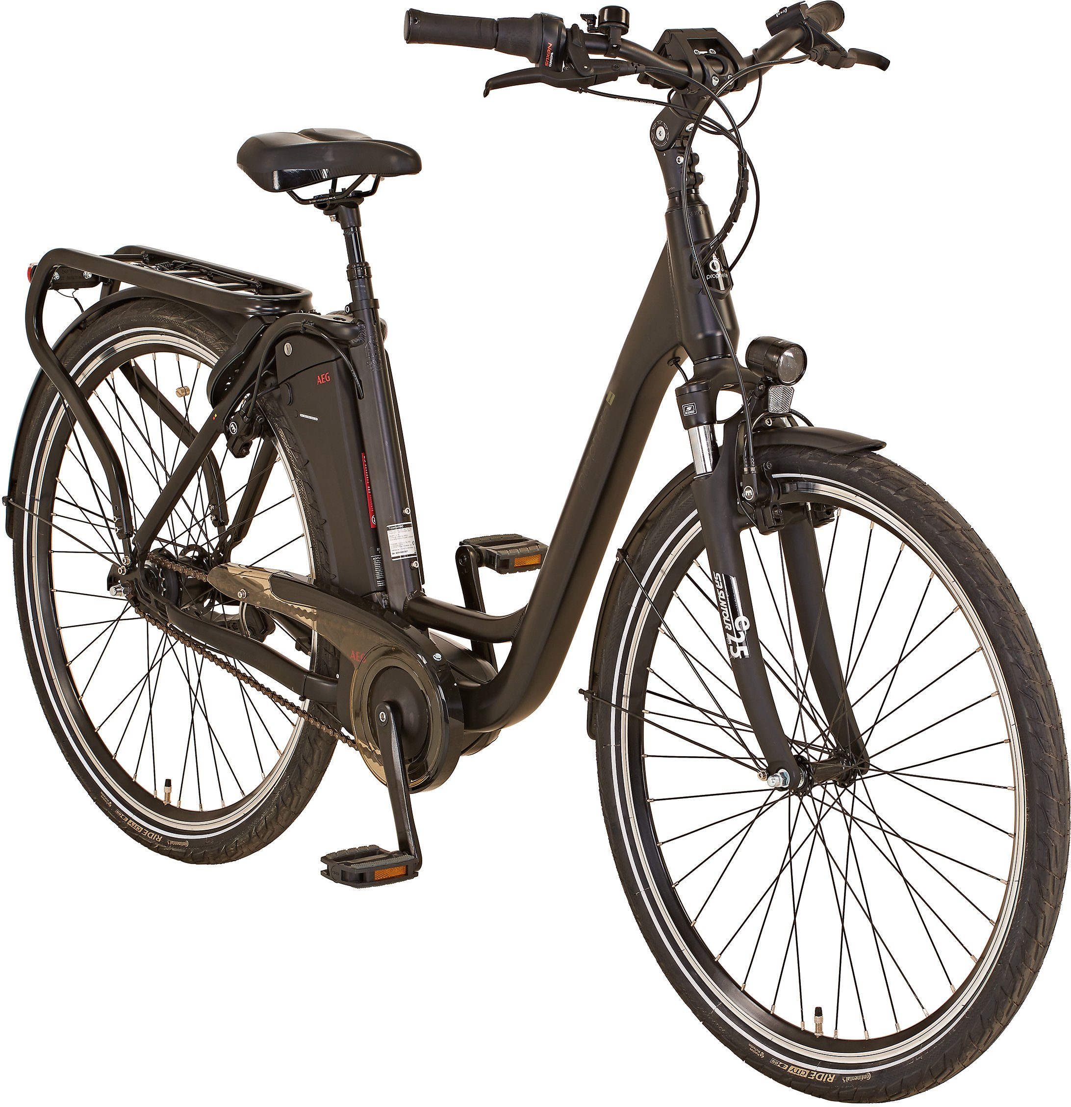 Prophete E-Bike »GENIESSER City E-Bike 28"«, 7 Gang Shimano,  Nabenschaltung, Mittelmotor 250 W