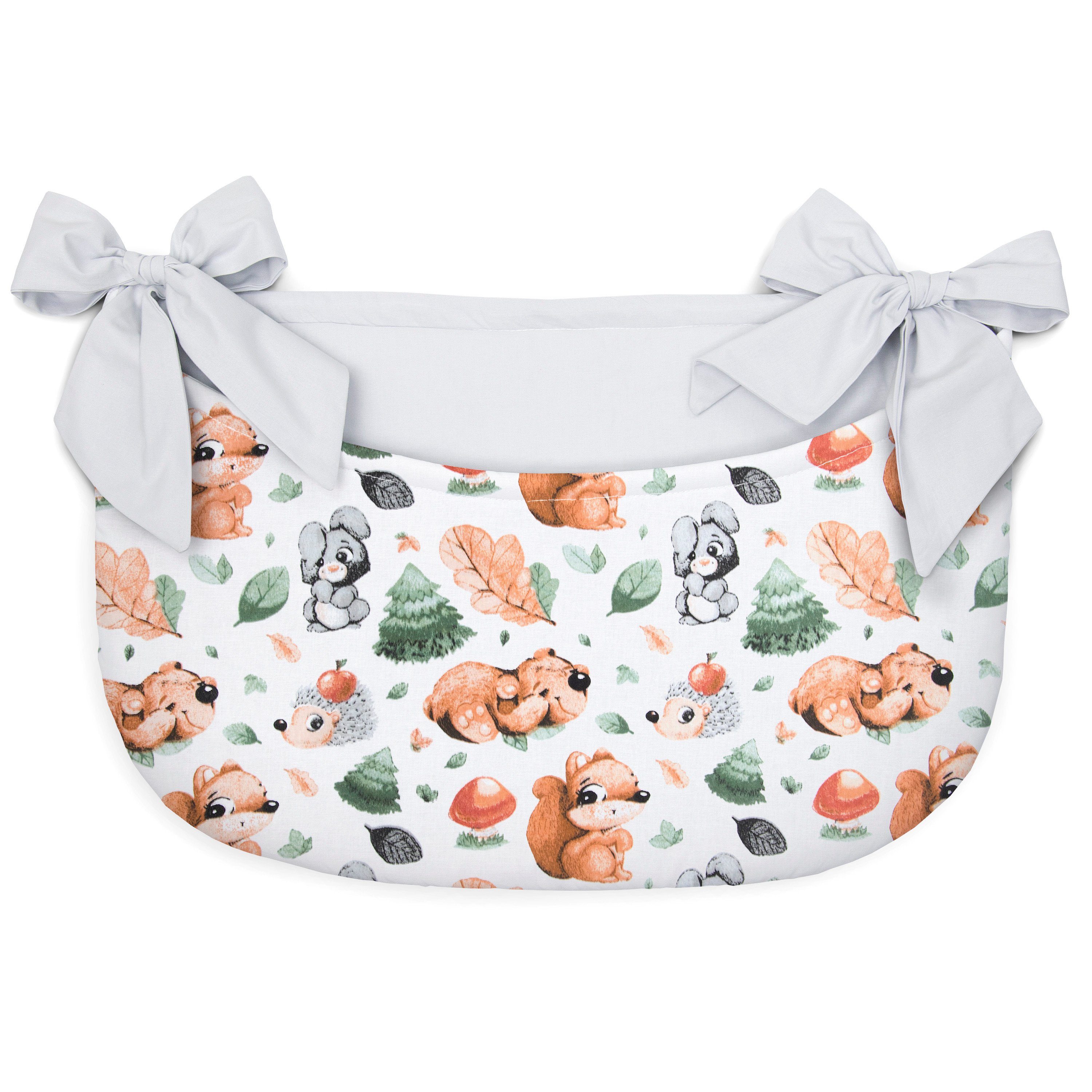 Amilian Betttasche zum Einhängen; Spielzeugtasche; Babybetttasche; Windelntascher