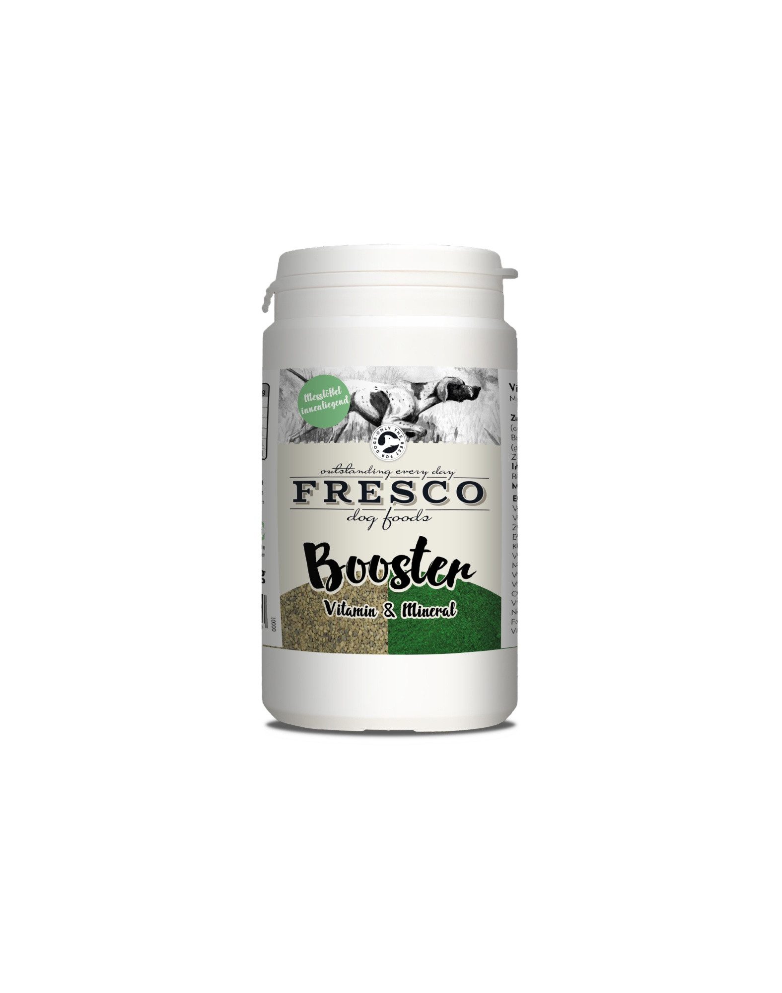 Fresco Dog Multivitamin- & Mineralstoff-Booster, BARF Zusatz für Hunde 350g, Nahrungsergänzungsmittel für: Hunde