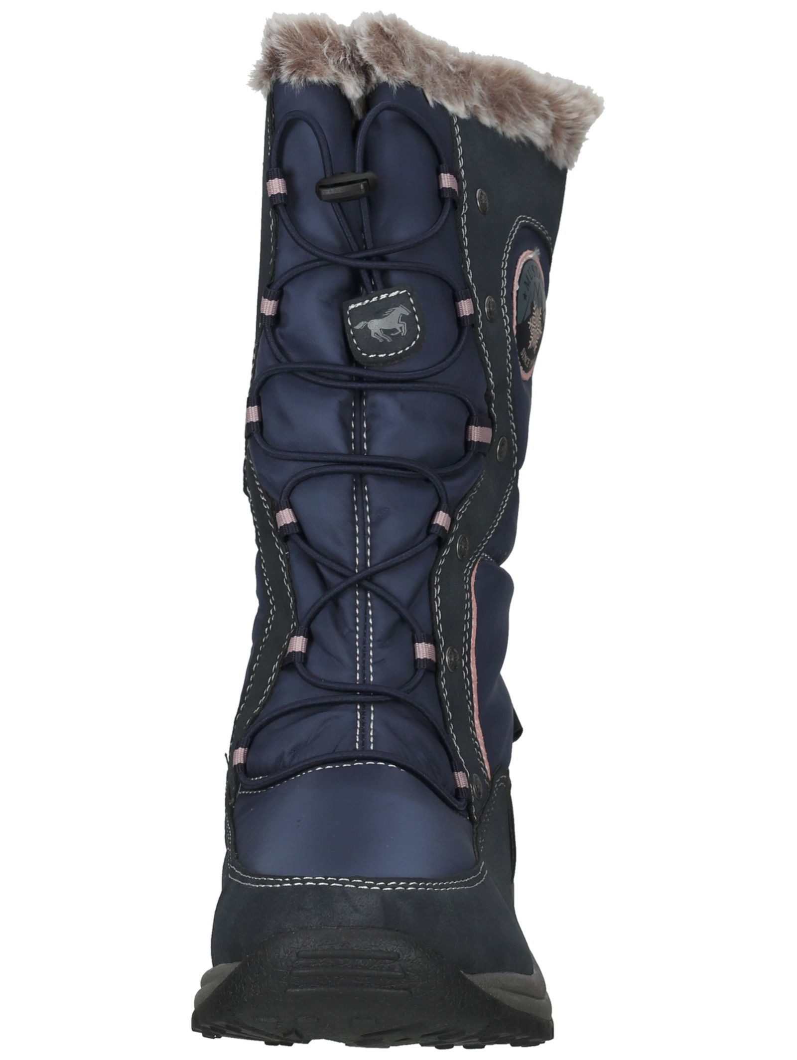MUSTANG Stiefel Lederimitat/Textil . Winterstiefel