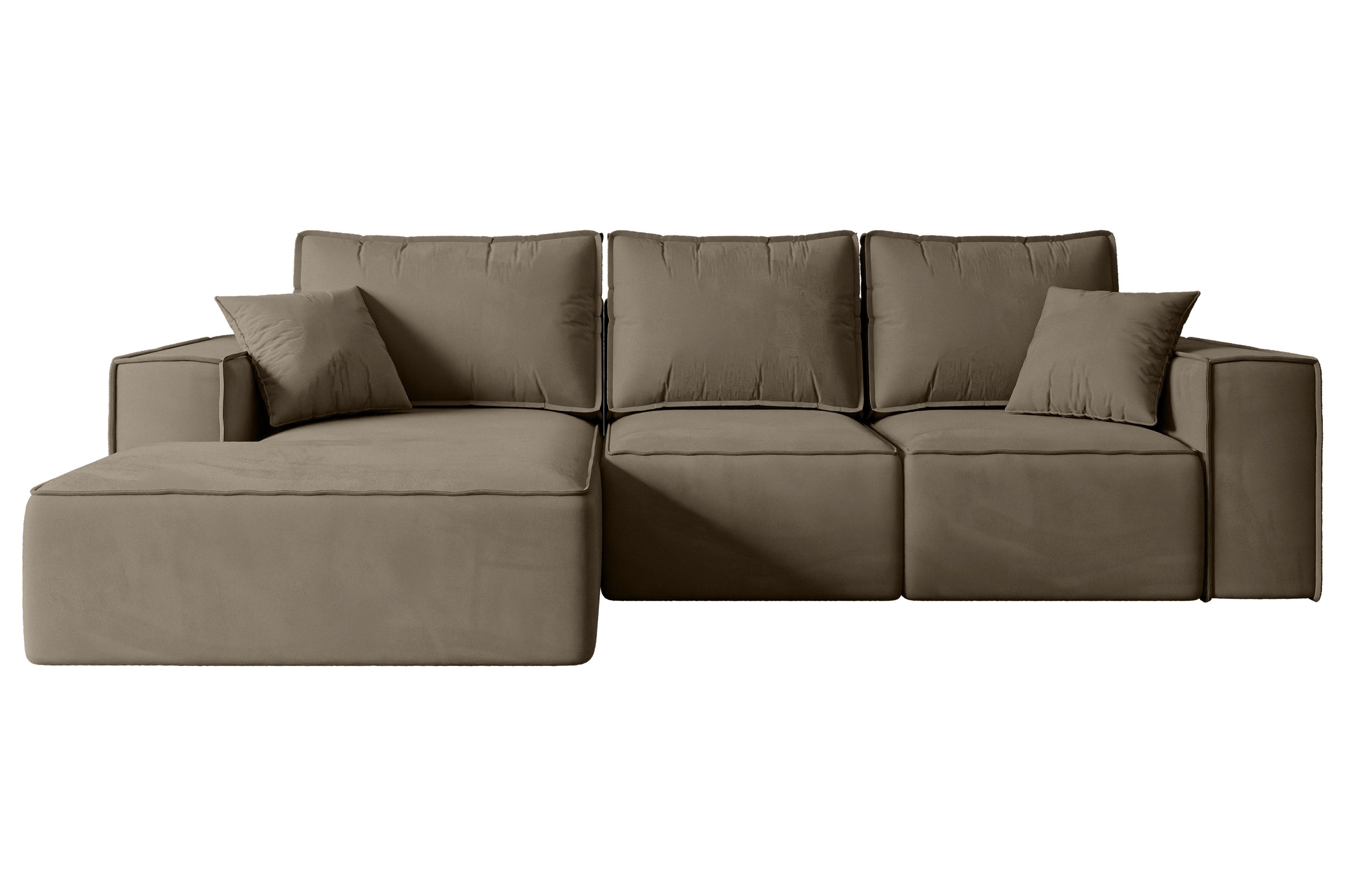 ALTDECOR Ecksofa SERRA-L-S, Couch mit Schlaffunktion, günstig online kaufen