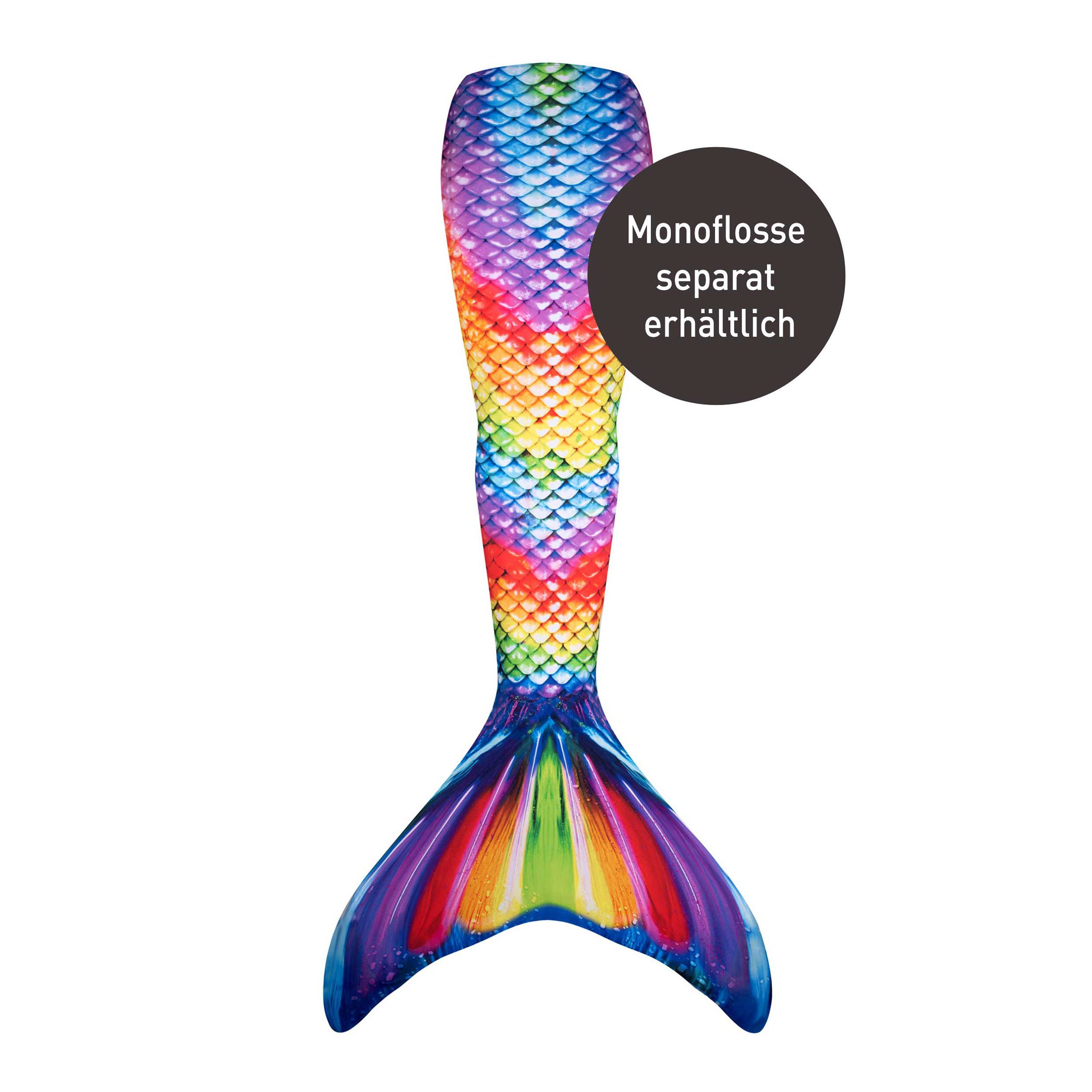 Fin Fun Monoflosse Fin Fun Stoff OHNE MONOFLOSSE, Rainbow Reef, Youth M (122-134)