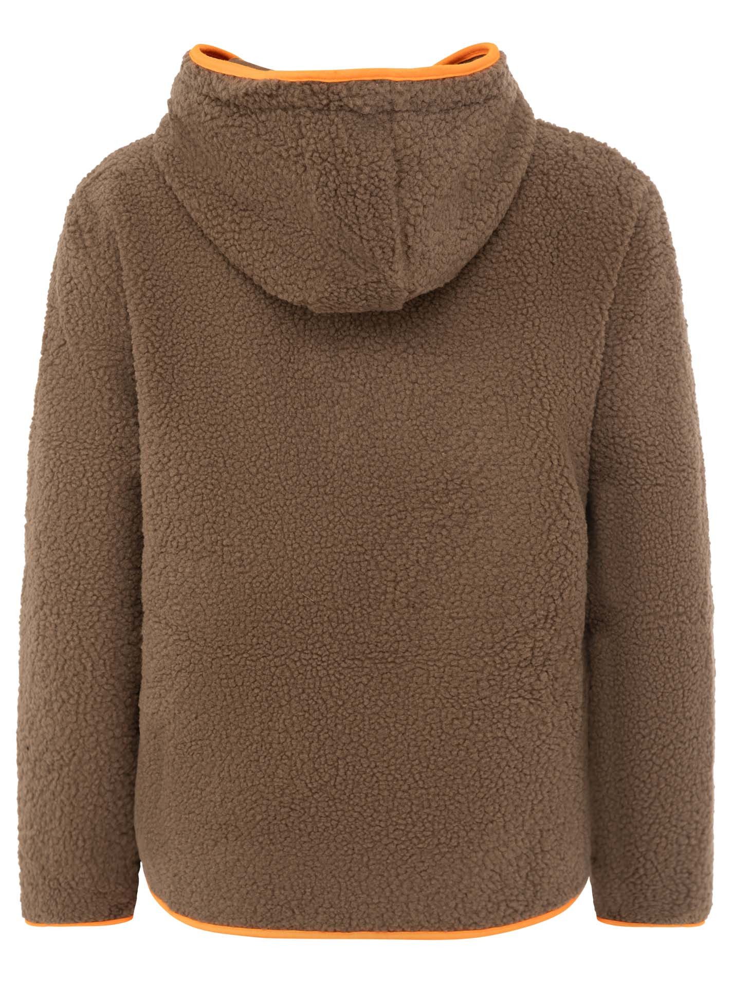 Zwillingsherz Kapuzensweatjacke "Classic" kuschelig weich, mit Taschen, Kapuze, Kontrastdetails