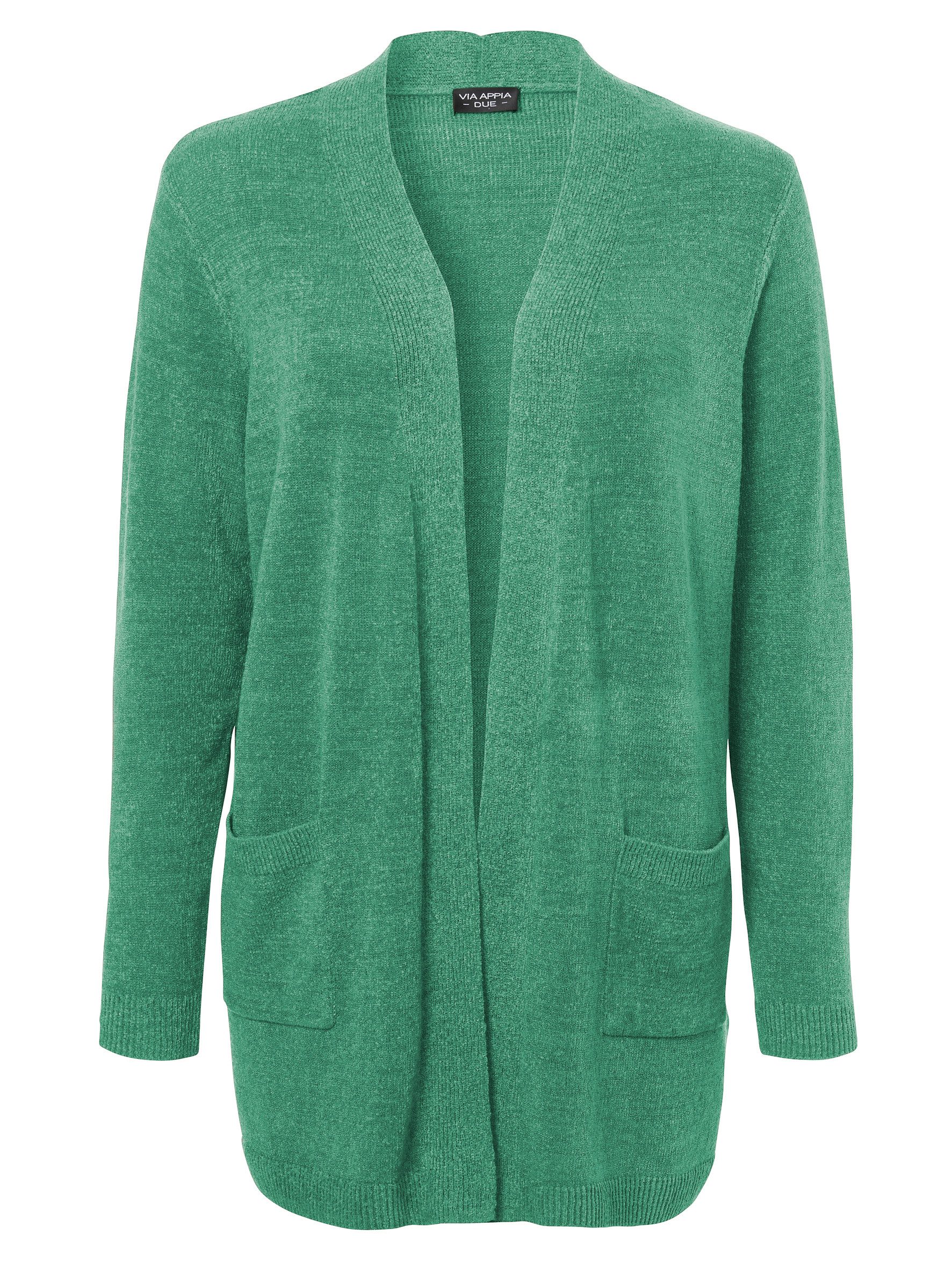 VIA APPIA DUE Cardigan Jacke offen 1/1 Arm günstig online kaufen