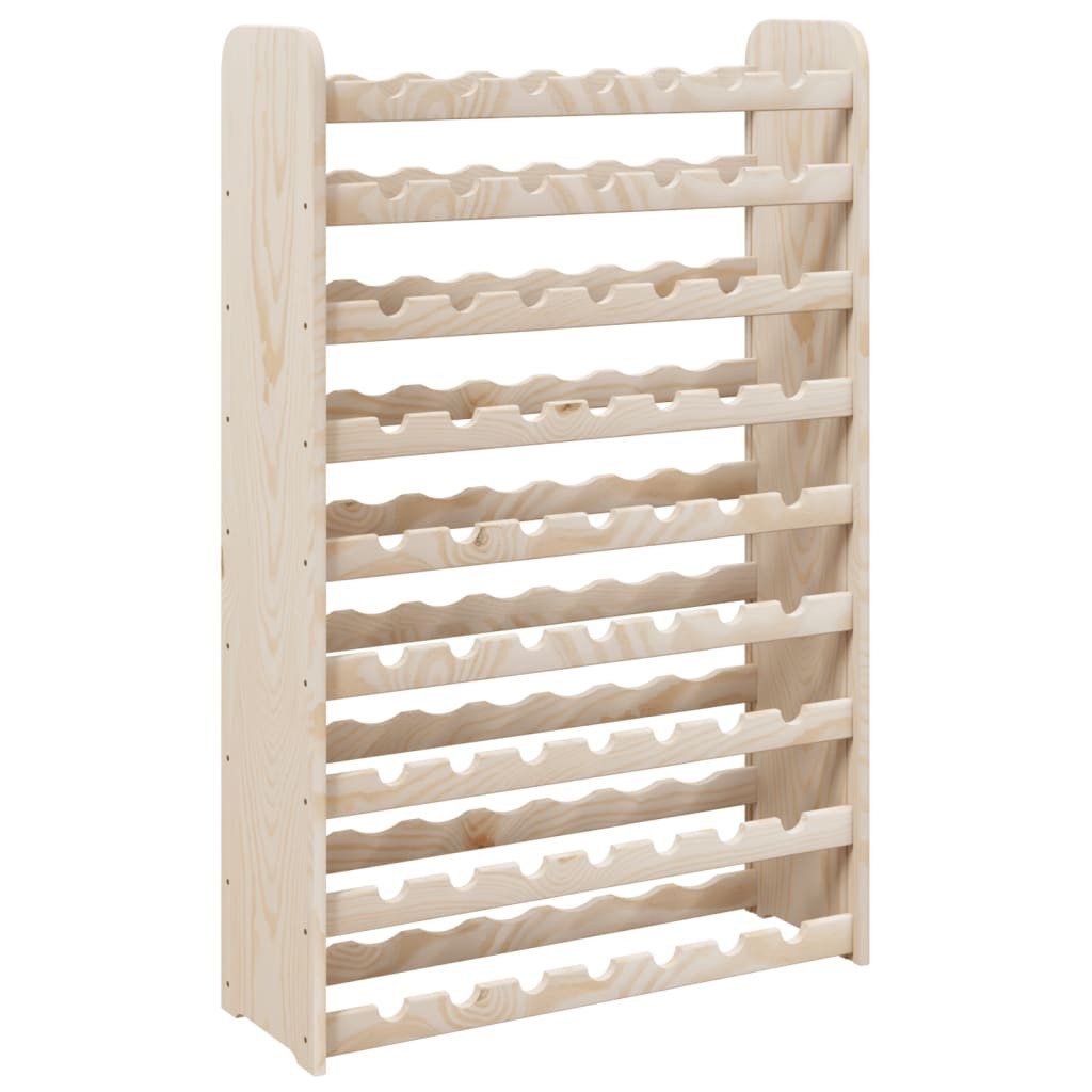 vidaXL Weinregal Weinregal 72,5x25x111,5 cm Massivholz Kiefer, 1-tlg.