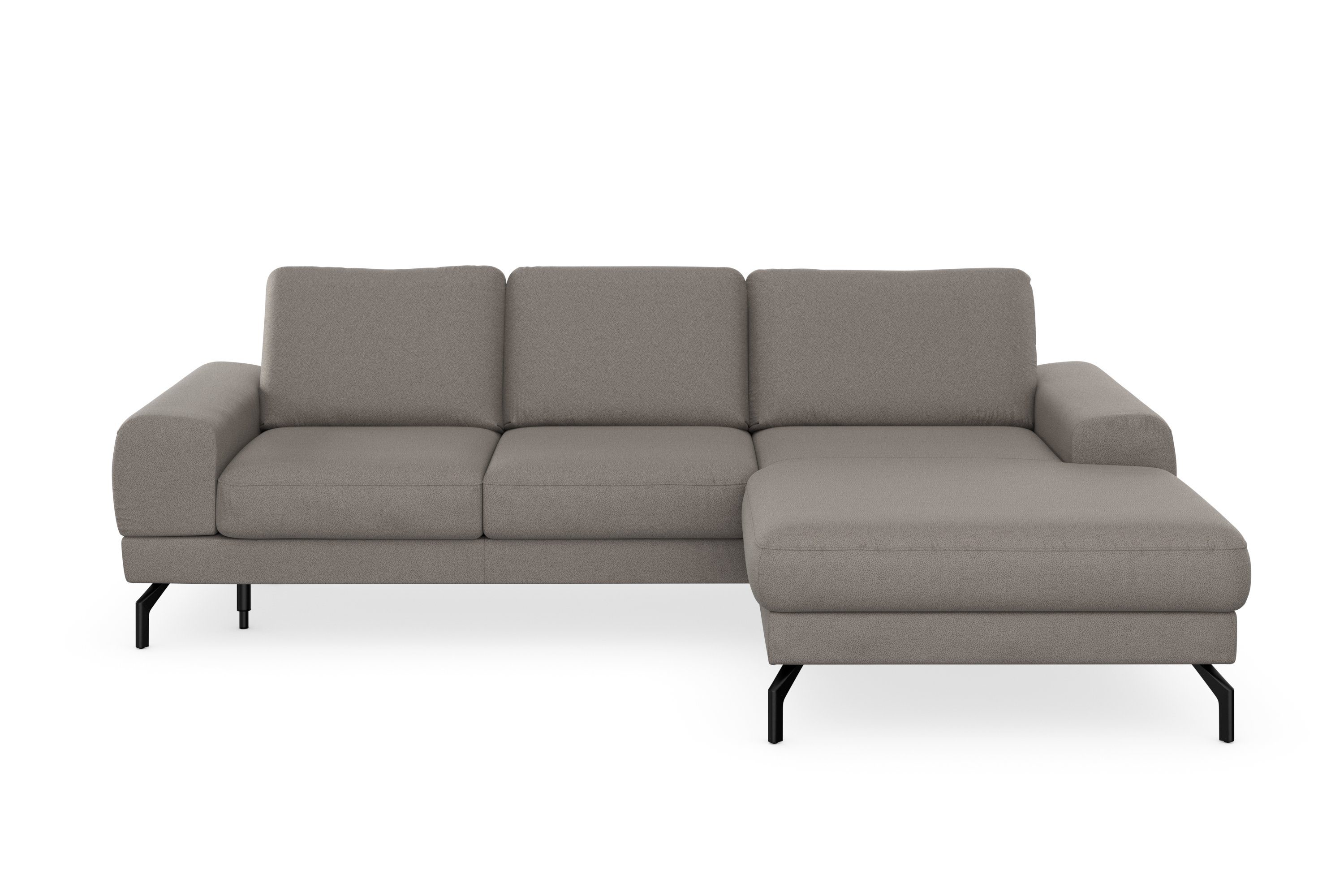 sit&more Ecksofa Cinturo, inklusive 48 cm Sitzhöhe und Sitztiefenverstellung Federkern