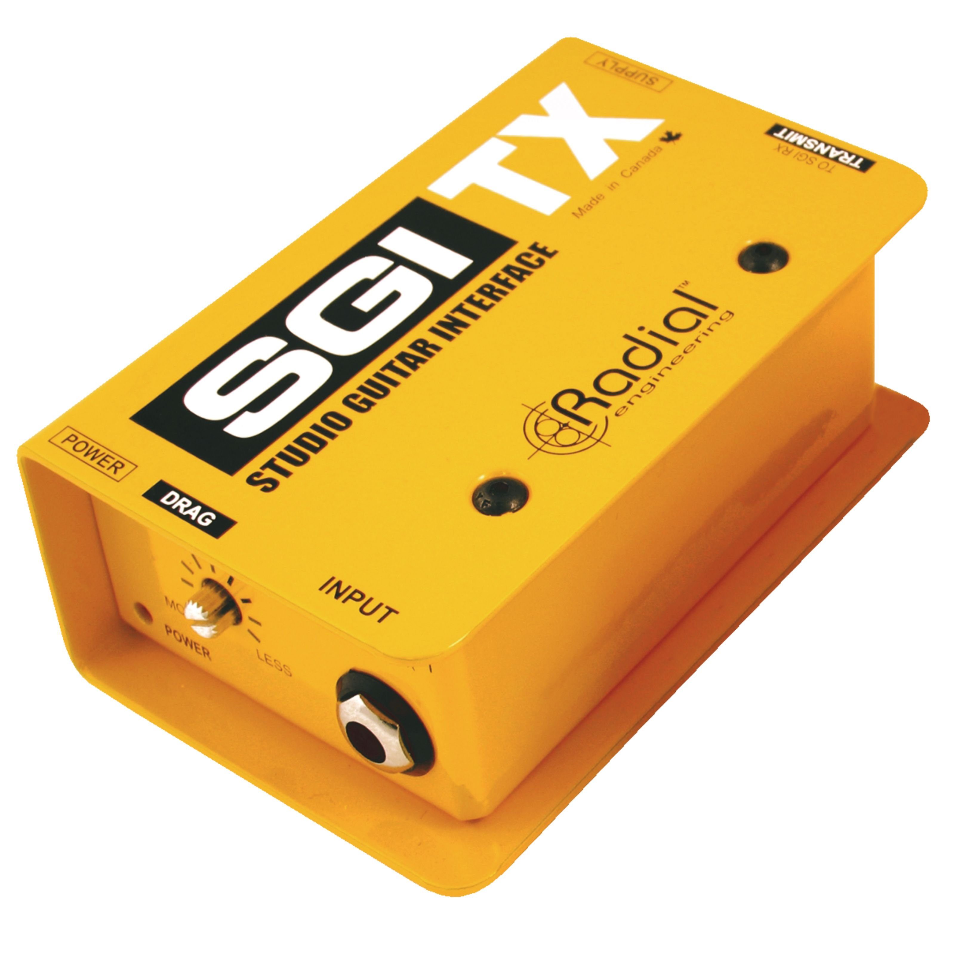 Radial Audio-Wandler, (SGI - aktiv Studio Gitarren Interface, Studio Hardware, DI-Boxen), SGI - DI Box
