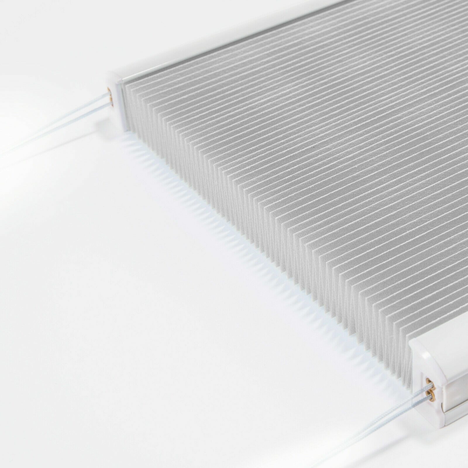 Vkele Plissee Ohne Bohren,Klemmfix,Weiß, Einfach Montage, Klemmträger, Easy günstig online kaufen