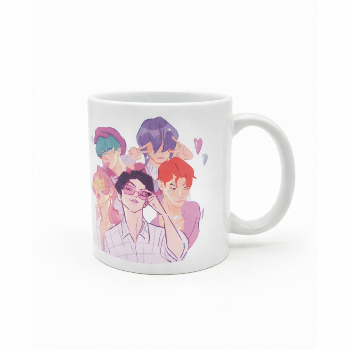 KPop Demon Hunters Tasse Keramiktasse 325 ml Tasse in Geschenkbox, Keramik