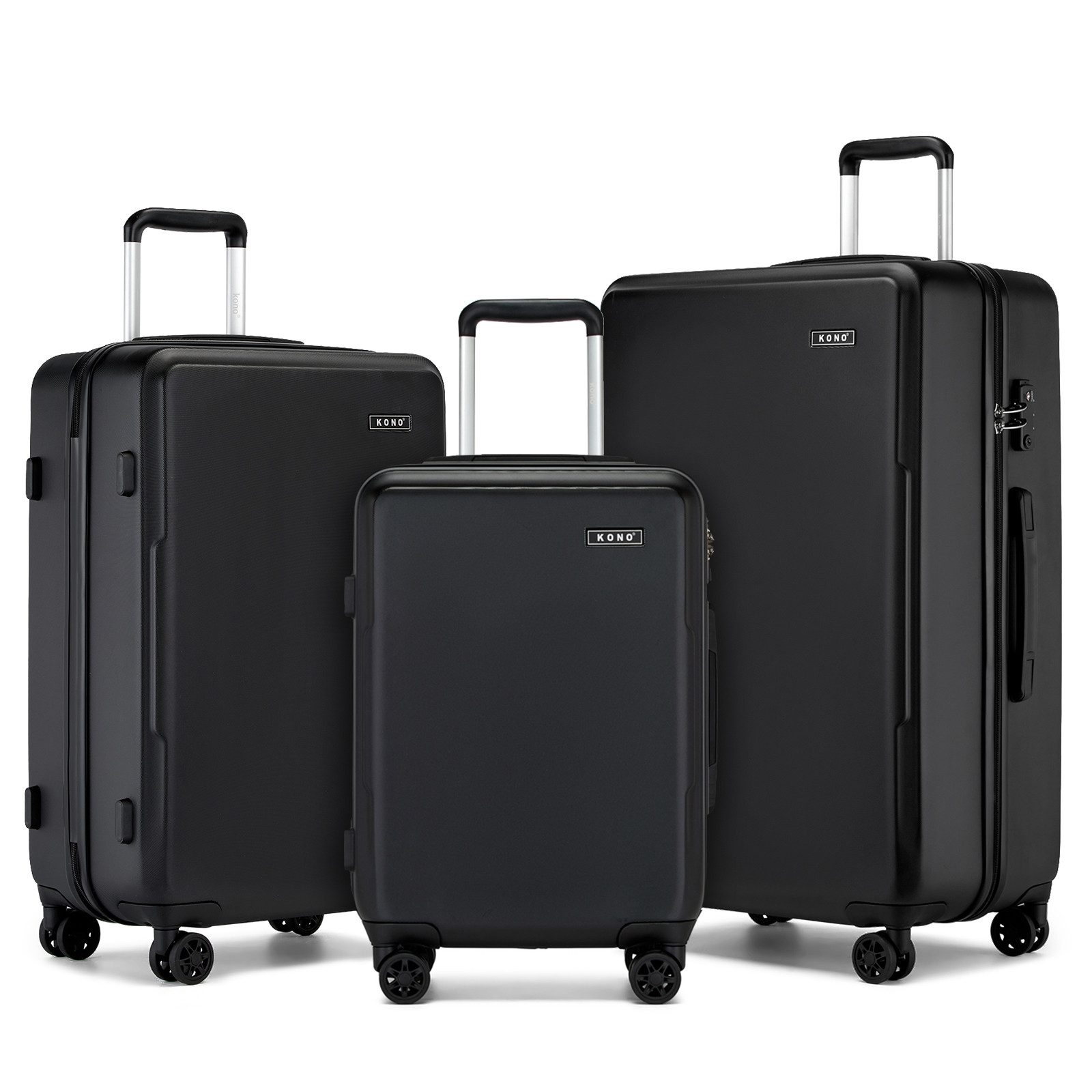 KONO Handgepäck-Trolley Koffer, PC + ABS günstig online kaufen