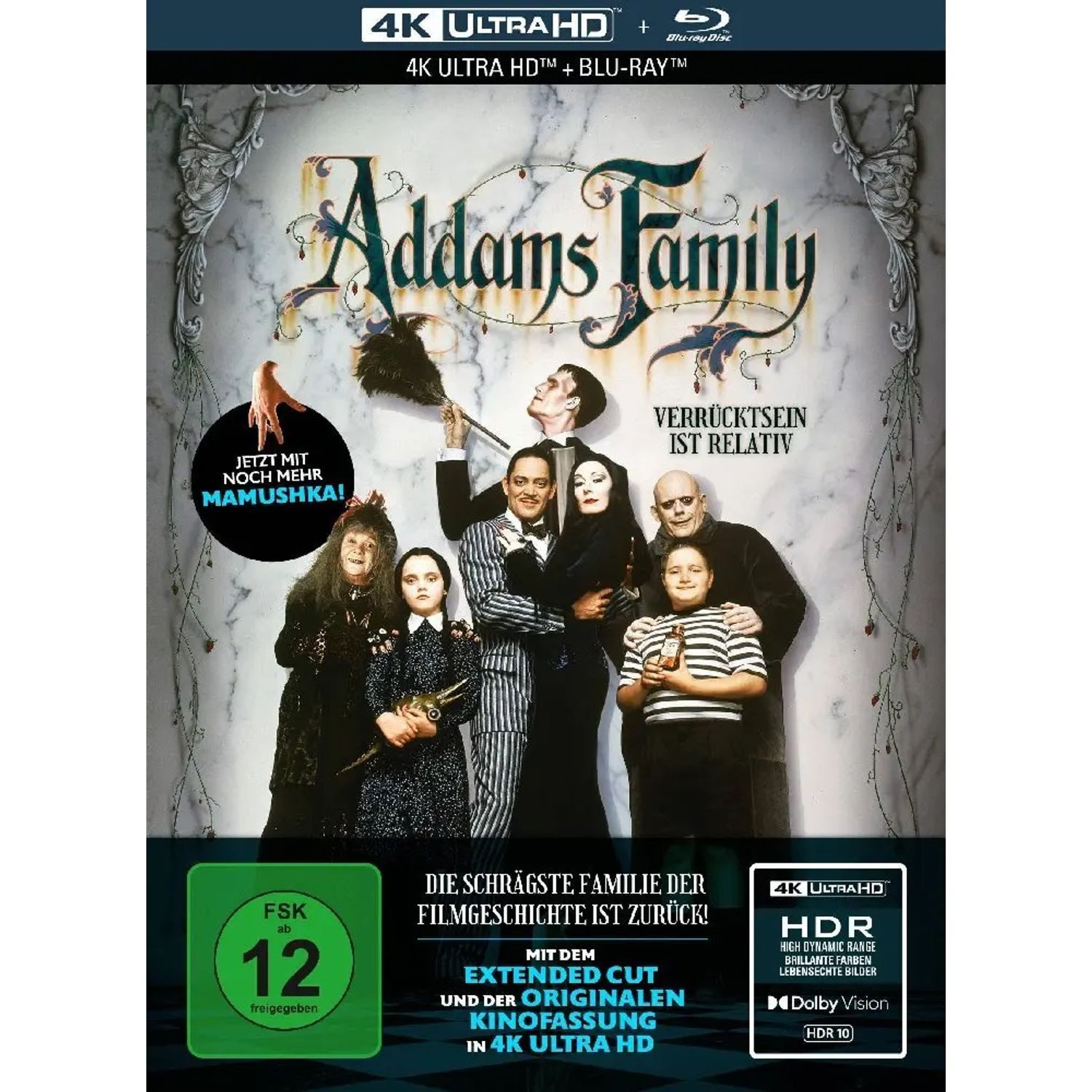 Capelight Pictures Blu-ray Addams Family 4K,1 UHD Blu-ray + 1 Blu-ray (Limited Collector's...