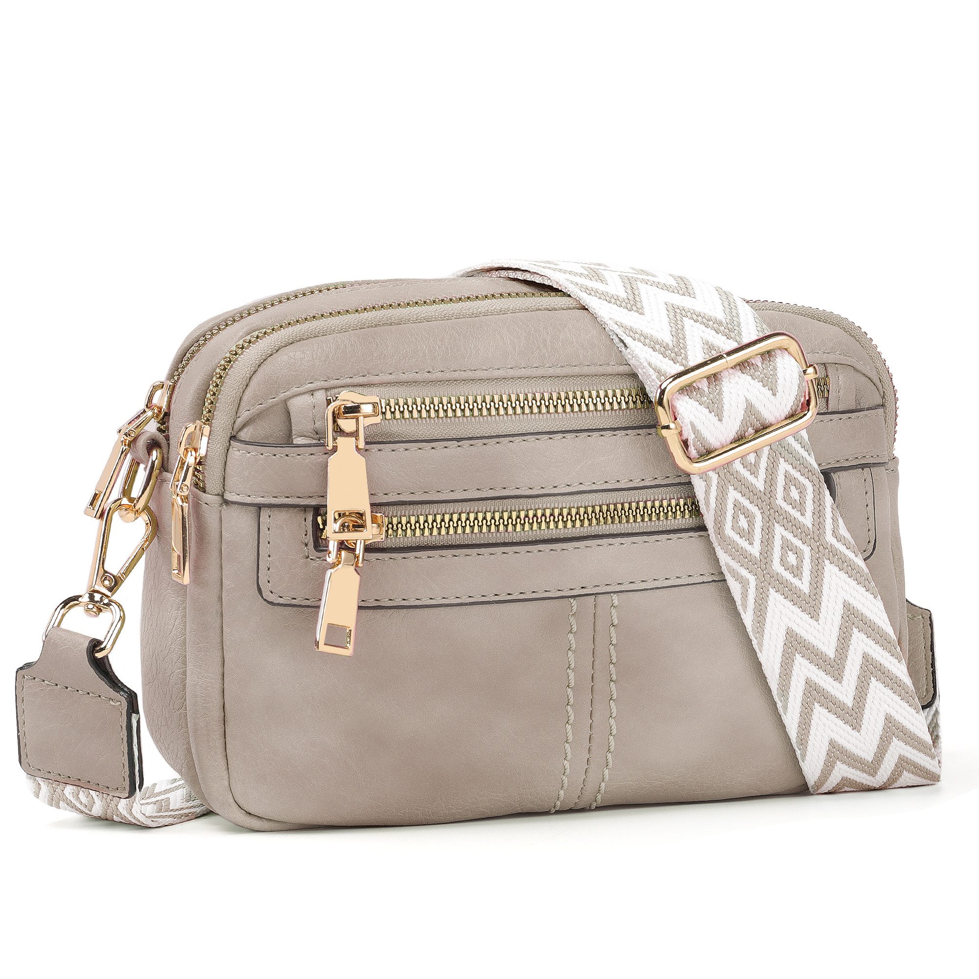 TAN.TOMI Umhängetasche Crossbody Bag Damen Umhängetasche Moderne Taschen Modisch, Vielseitig mit Verstellbarer Schulterriemen