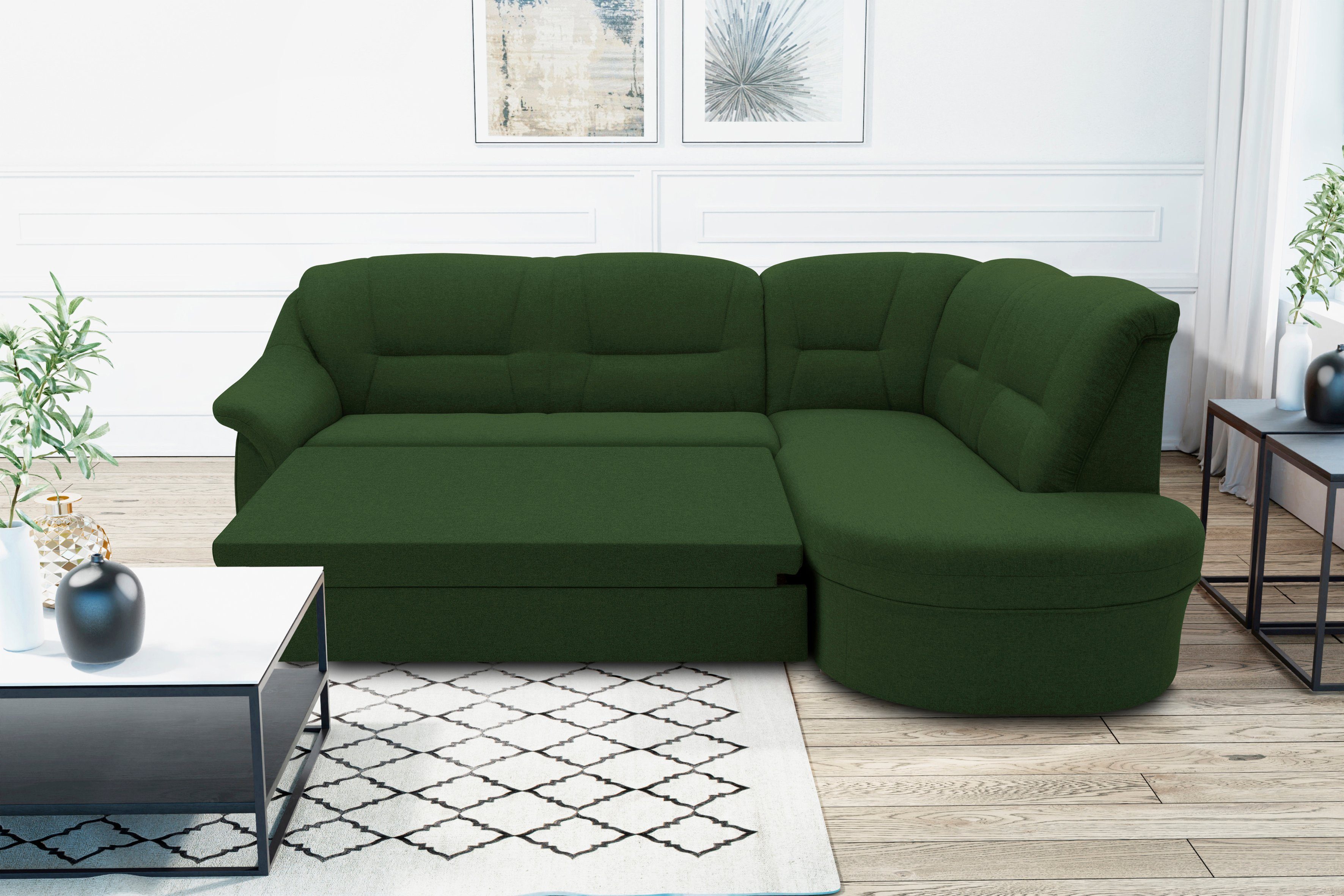 DOMO collection Ecksofa Faenza für kleine günstig online kaufen