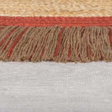 Teppich KAHANA, FLAIR RUGS, rund, Höhe: 2 mm, Handgemacht