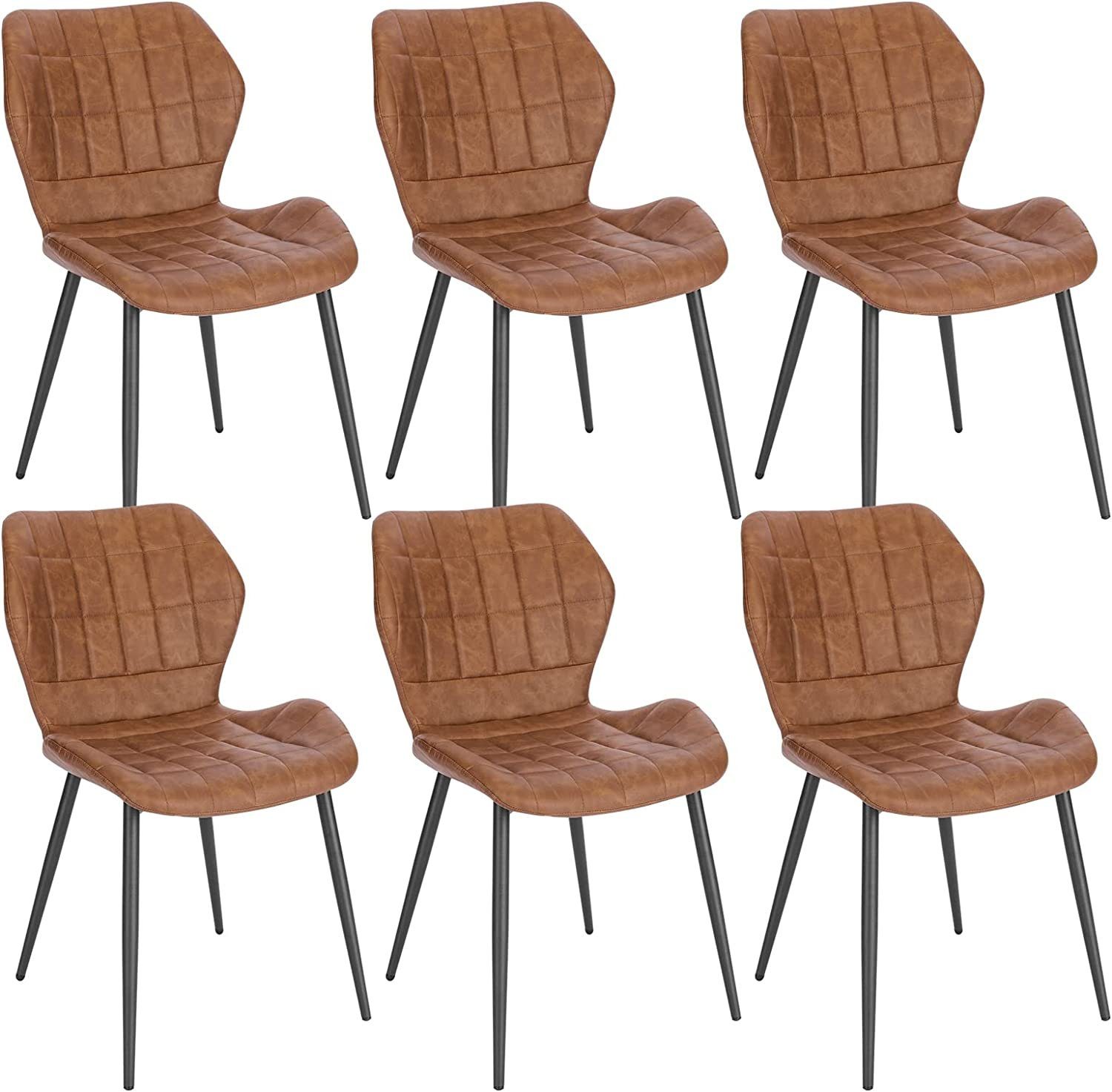 Woltu Esszimmerstuhl (6 St), mit Rückenlehne, günstig online kaufen
