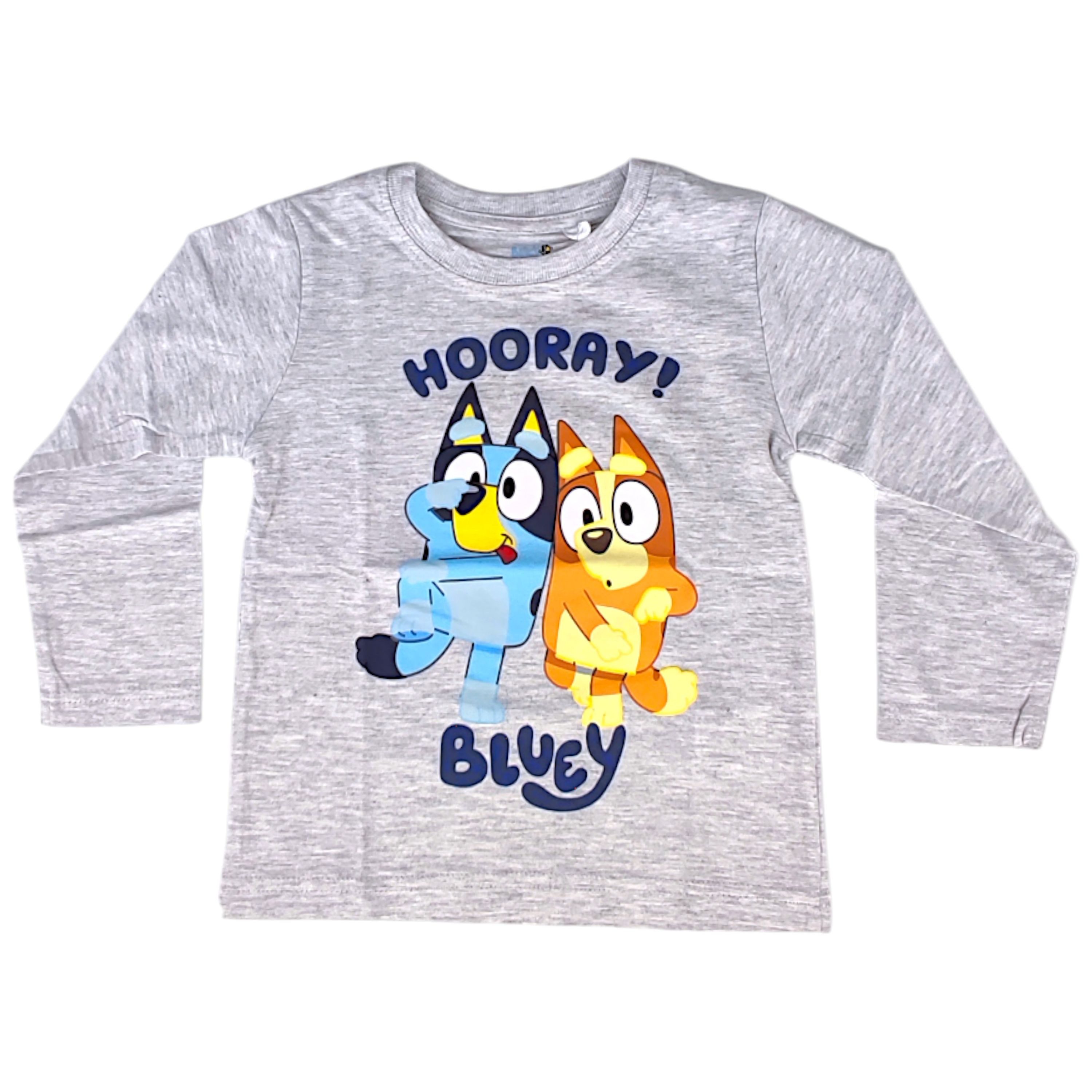 Bluey Langarmshirt Bluey & Bingo Jungen Shirt aus Baumwolle Gr. 92 - 116 cm
