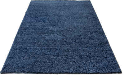 4 Größen Modernen Weich Teppich ARGENT W7039 Blau Blumen Sehr Dick Schön 