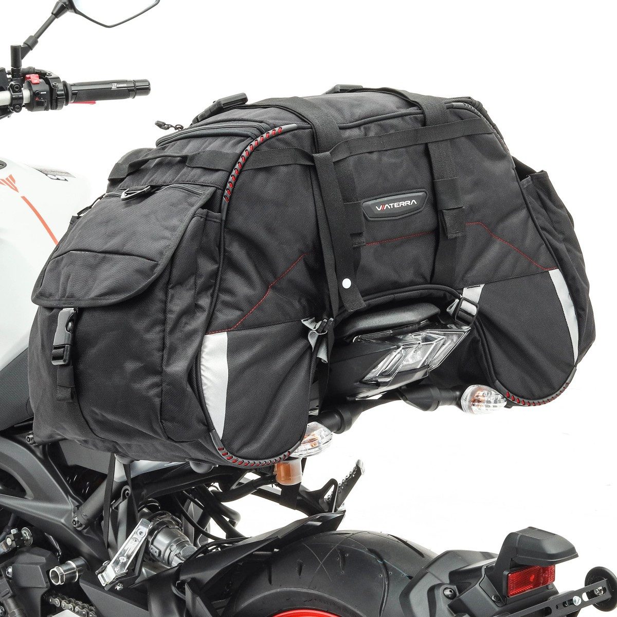 Bagtecs Reisetasche 2x Motorrad Hecktasche # CL62 passend für Beifahrersitz 62 Liter Volum