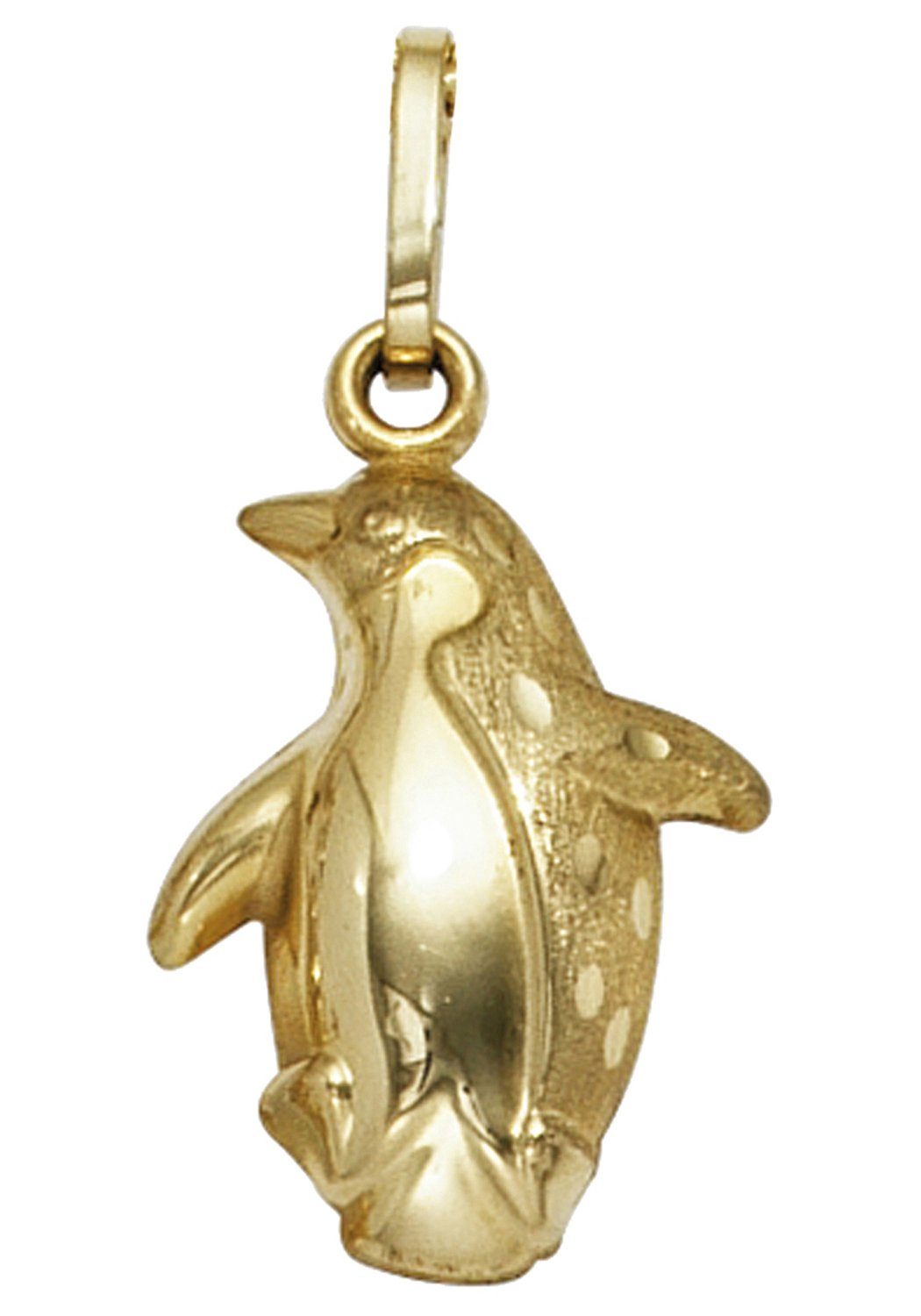 JOBO Kettenanhänger Anhänger Pinguin, 333 Gold