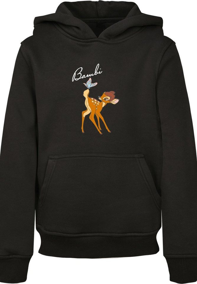 F4NT4STIC Kapuzenpullover Disney Bambi Schmetterling Tail Print