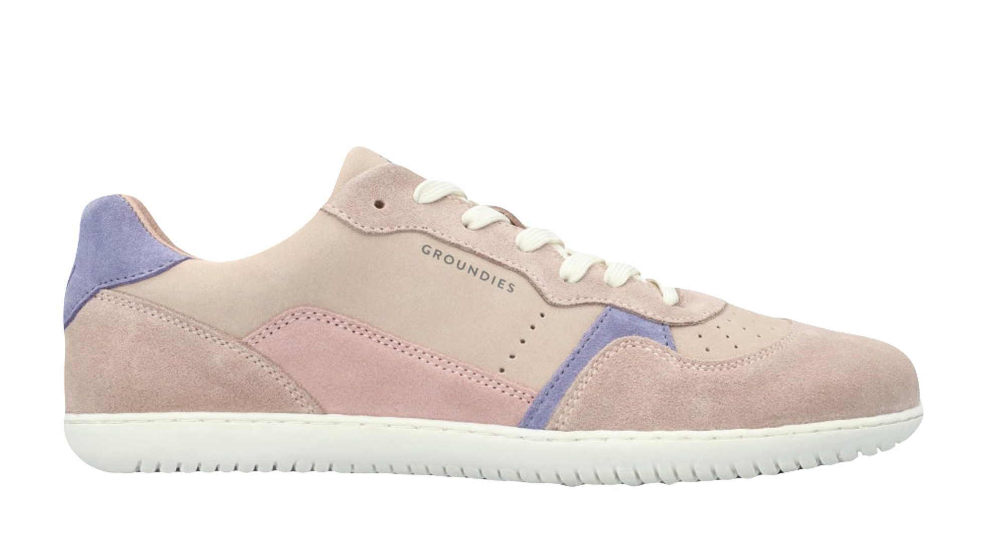 GROUNDIES Groundies Sneaker Damen Barfußschuhe Barefoot Nova GO1 Leder Sneaker
