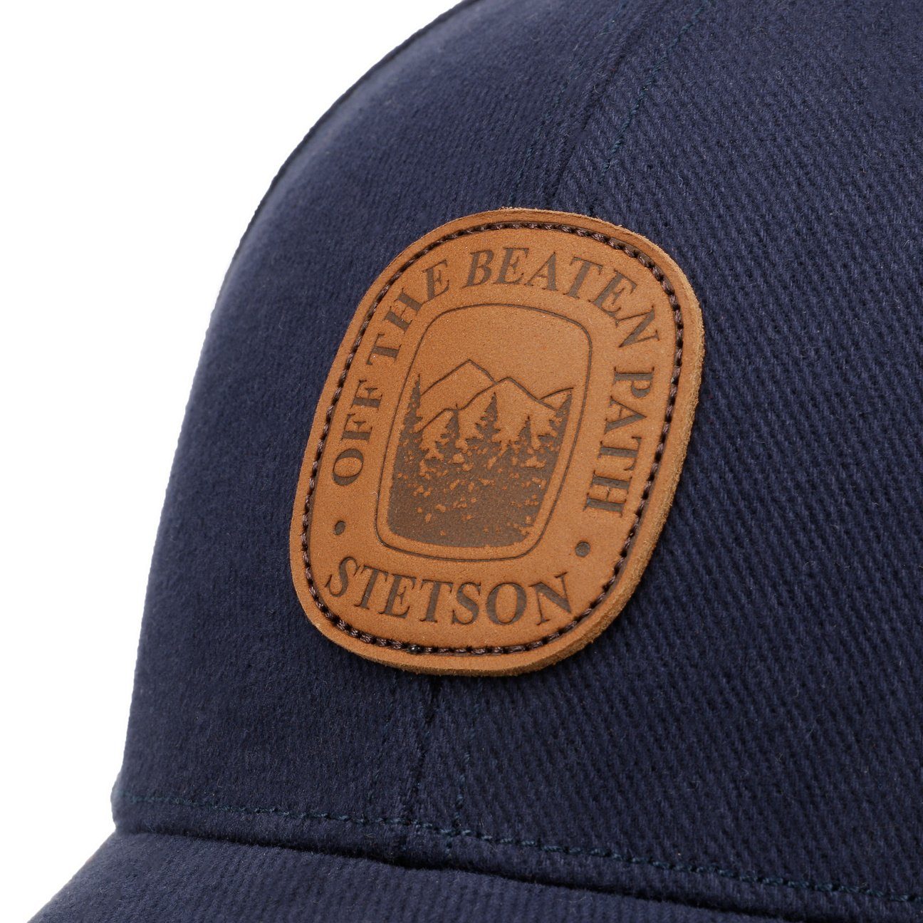 Basecap Schirm Cap (1-St) Baseball Stetson mit