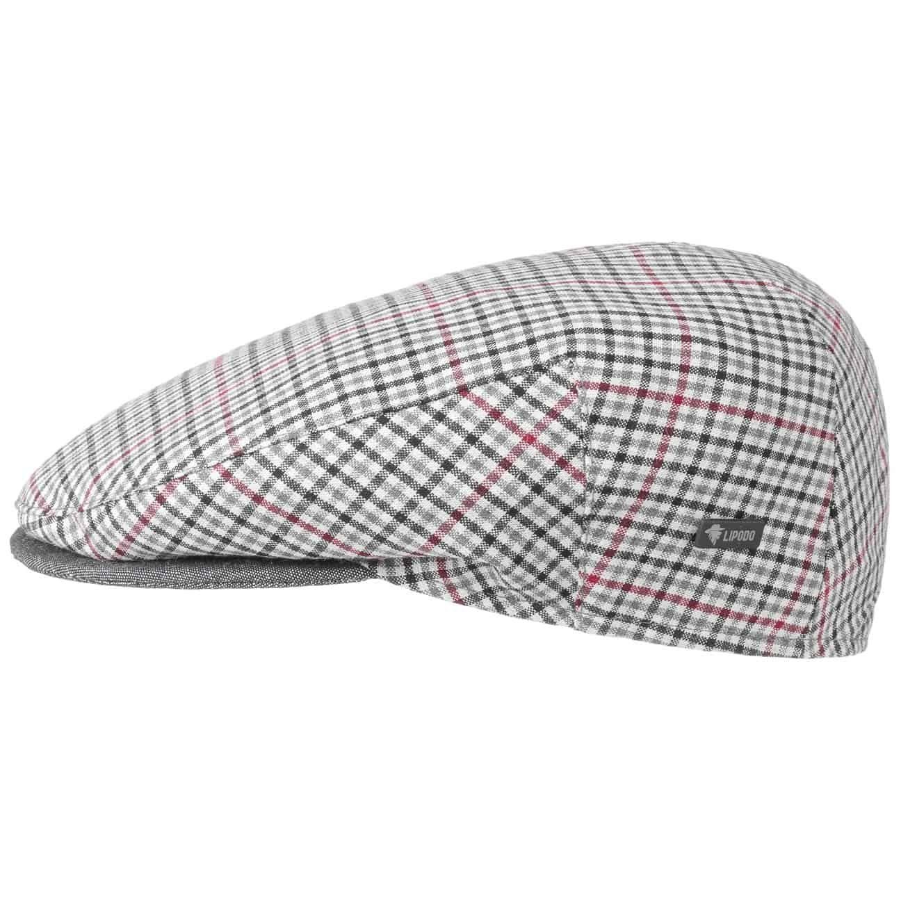 Lipodo Flat Cap (1-St) Baumwollcap mit Schirm, Made in Italy