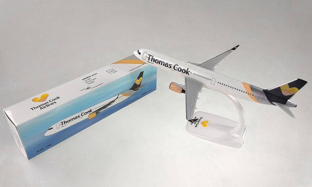 Herpa Modellflugzeug Herpa Snap-Fit 612968 A321 Thomas Cook Scand PPC 1