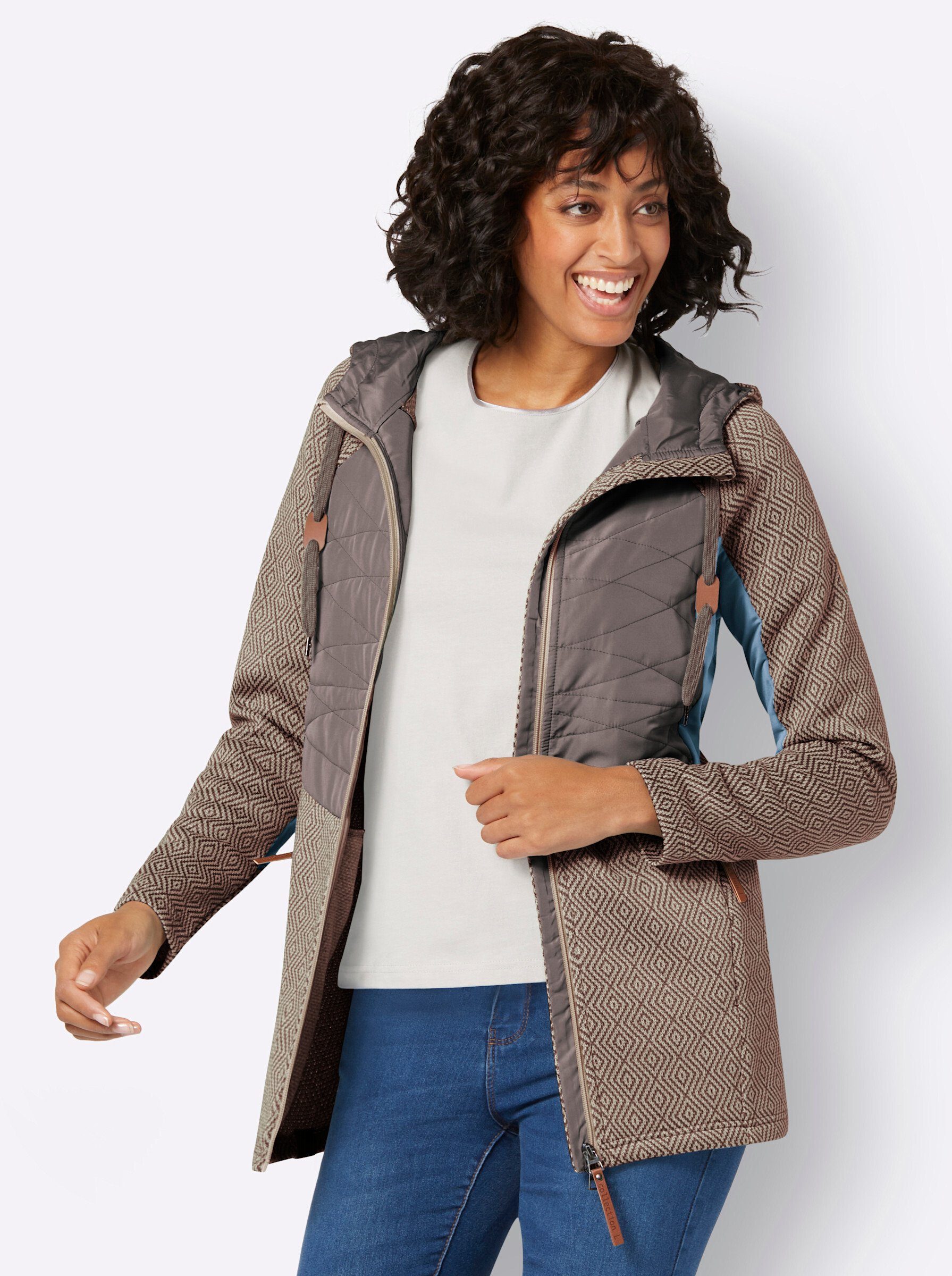 Witt Fleecejacke Strickfleece-Jacke günstig online kaufen