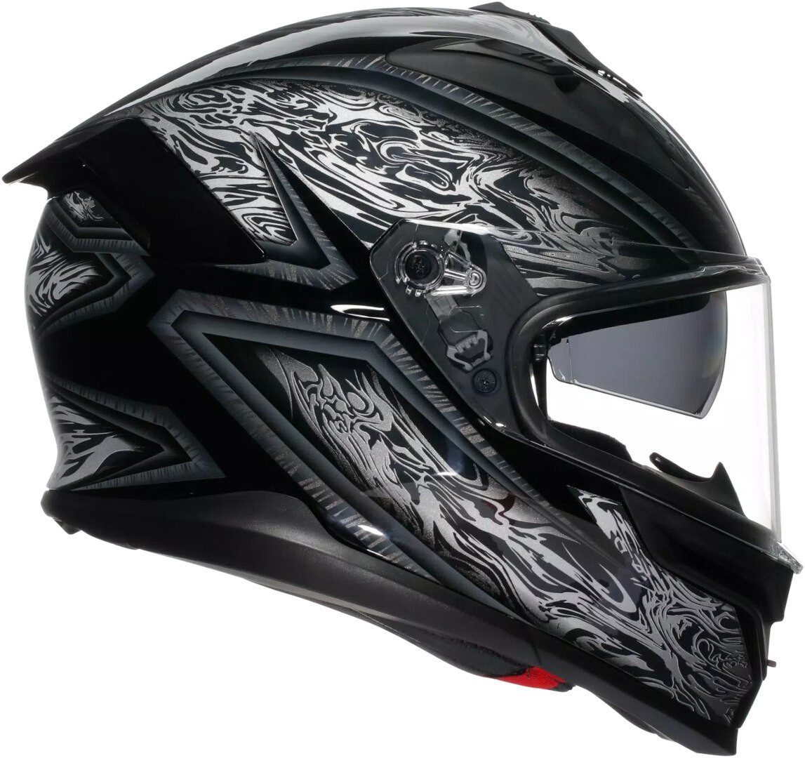 AGV Motorradhelm K7 Damascus S26 Helm, vorbereitet für Kommunikationssystem,integriertes Sonnenvisier