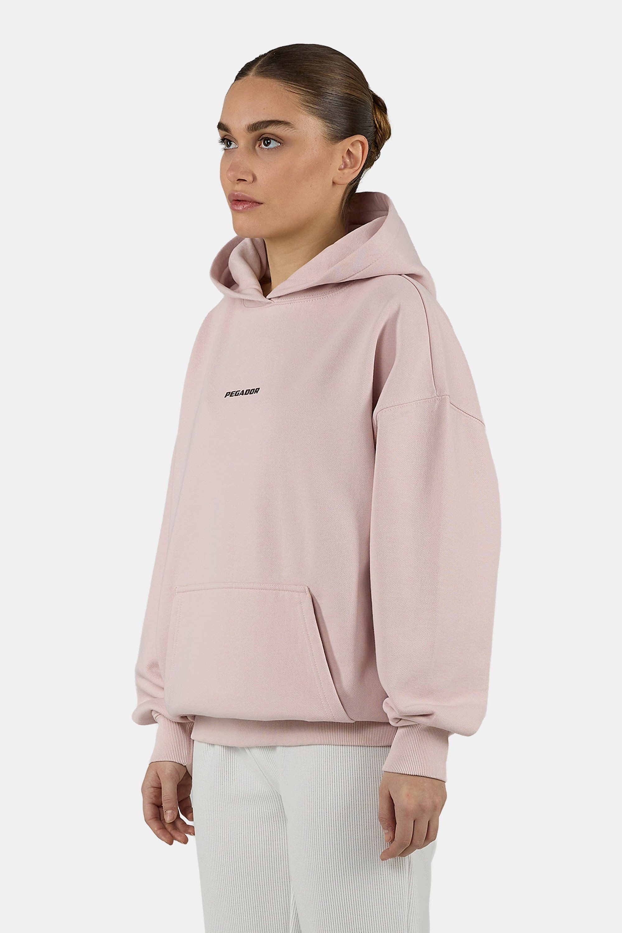 PEGADOR Kapuzensweatshirt ATNA LOGO OVERSIZED HOODIE Baumwollmischung, oversize