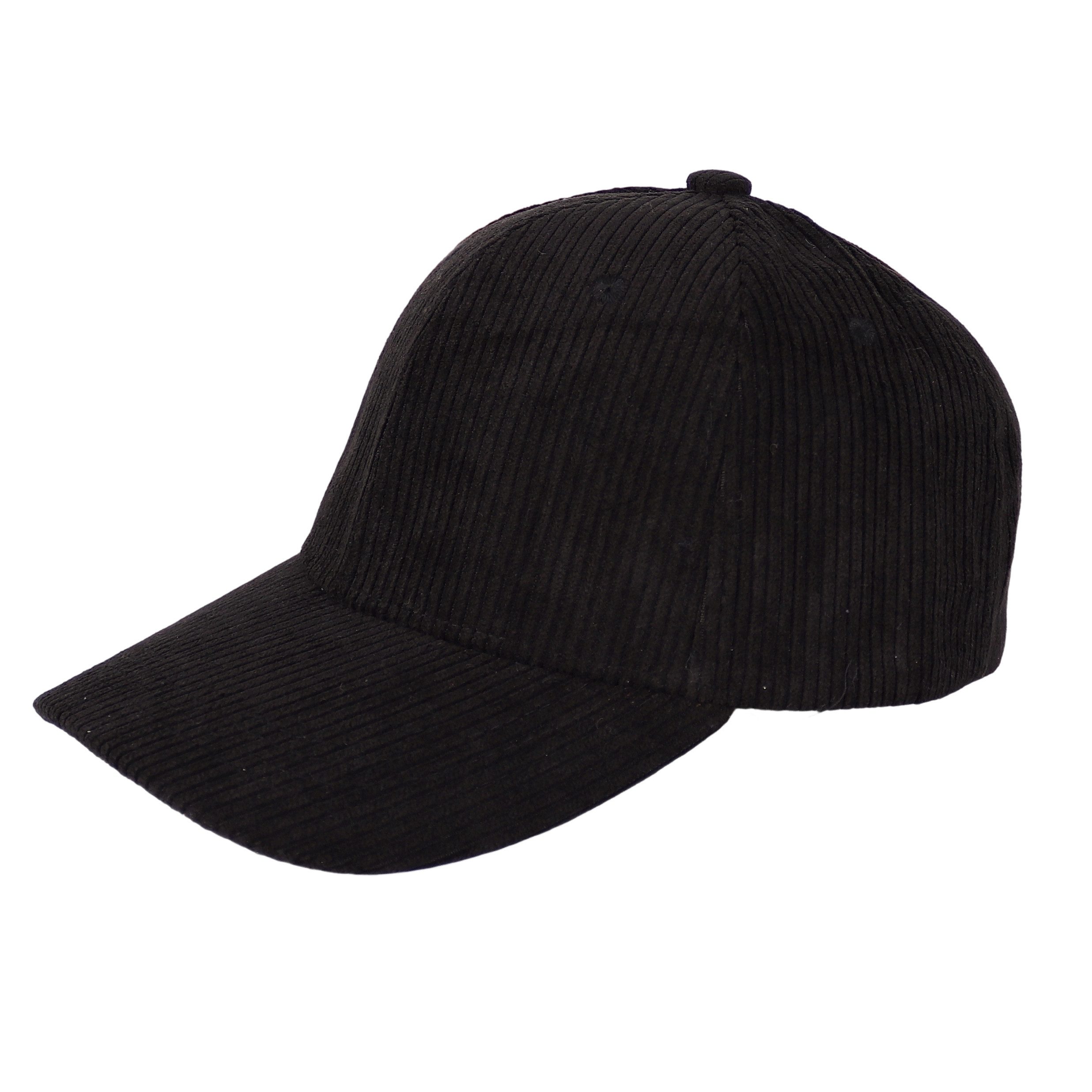 MIRROSI Baseball Cap Baseball Cap verstellbar – gefütterte Cappy aus Cor, ONESIZE (Innen gefüttert, ideal für Herbst & Winter) Einheitsgröße, Unisex, Damen Herren