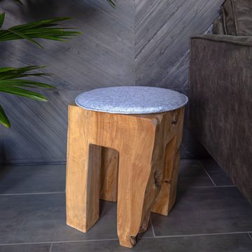 Intirilife Sitzkissen, Stuhlkissen Set aus Filz in Grau Dekokissen Indoor Outdoor 31.5x2.5 cm