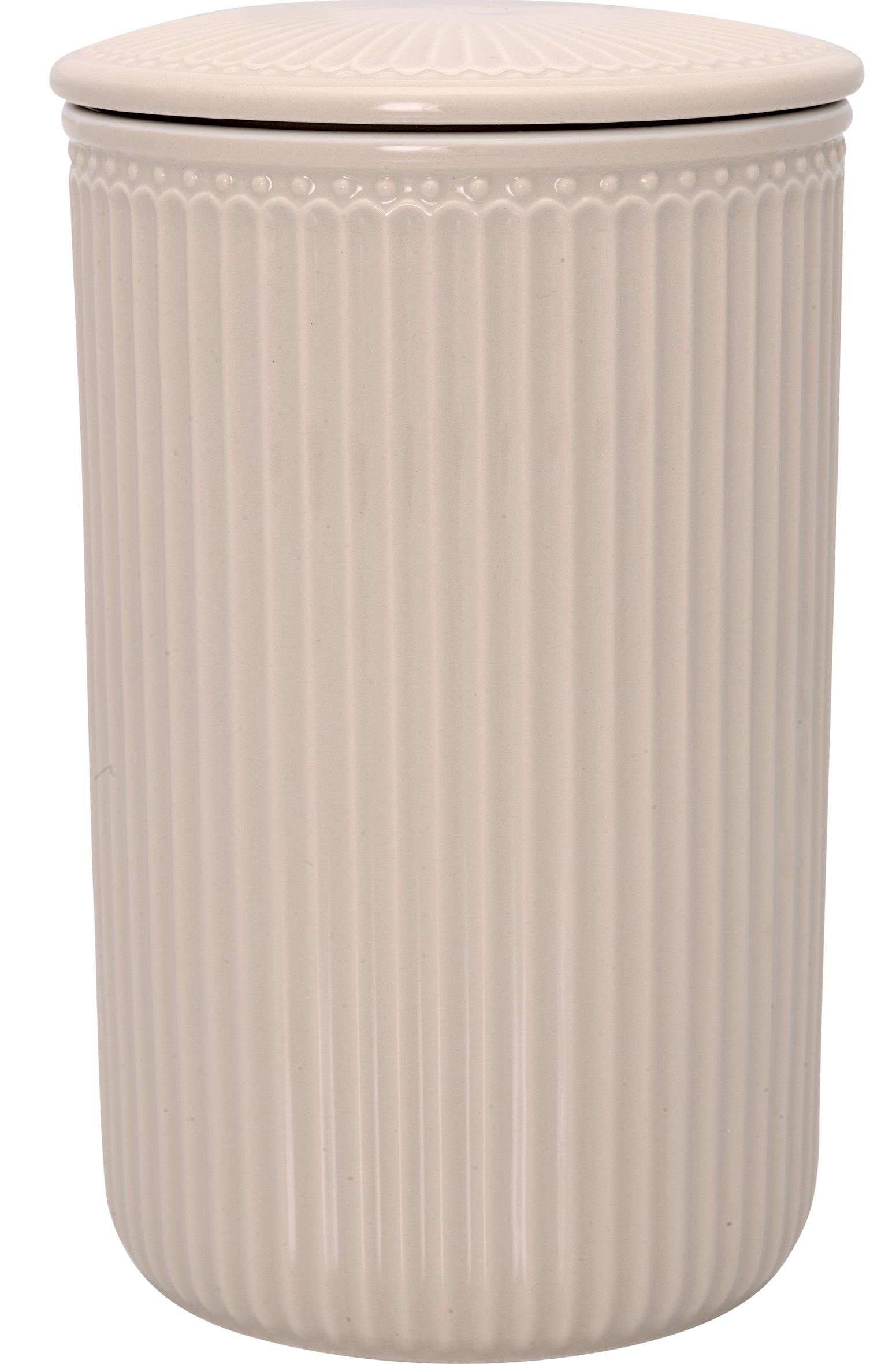 Greengate Vorratsdose Alice Vorratsdose creamy fudge large 1,9 l, Stoneware