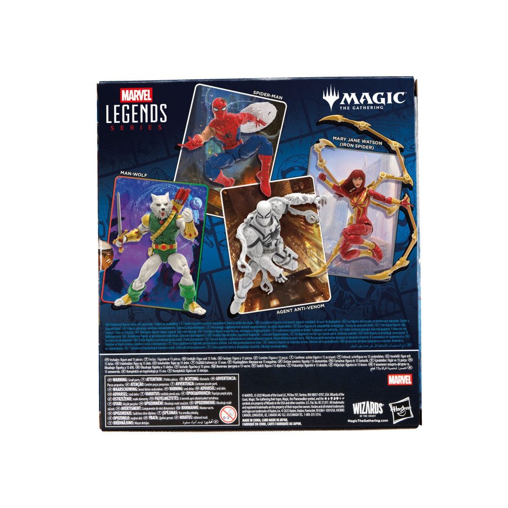 Hasbro Actionfigur Marvel Legends Magic: The Gathering Actionfigur Agent Anti-Venom (plus