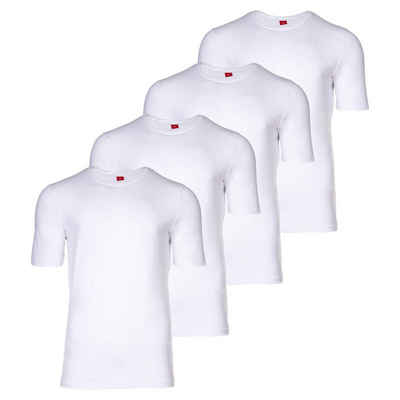 s.Oliver T-Shirt Herren T-Shirt, 4er Pack - Basic, Rundhals