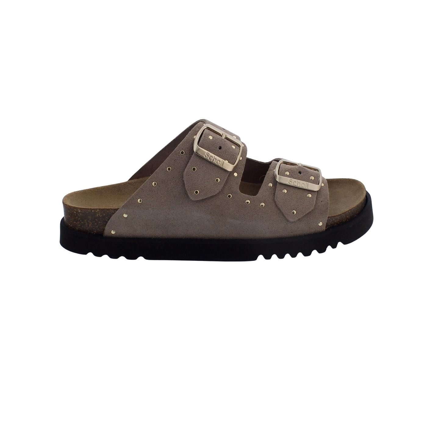 Scholl Scholl Beatriz Pantolette Dark Beige günstig online kaufen
