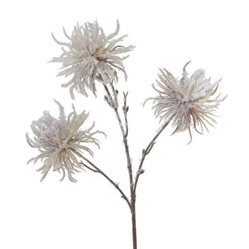 Kunstpflanze Clemantis Dekozweig weiss 46cm, BOLTZE