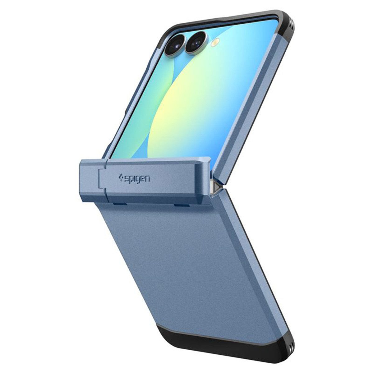 Spigen Backcover Spigen Tough Armor Pro Backcover MagFit Samsung Galaxy Z Flip 7 - Sier